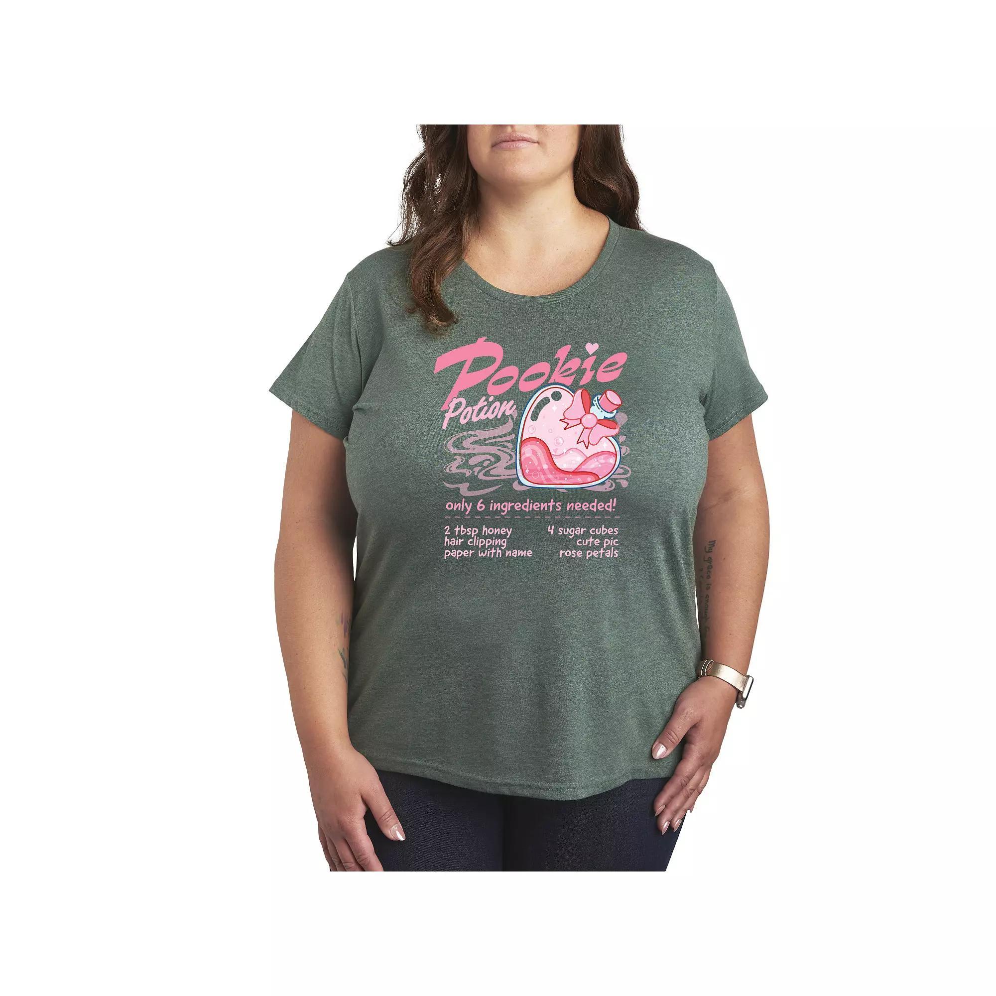 Plus Size Pookie Potion Graphic Tee, Womens Product Image