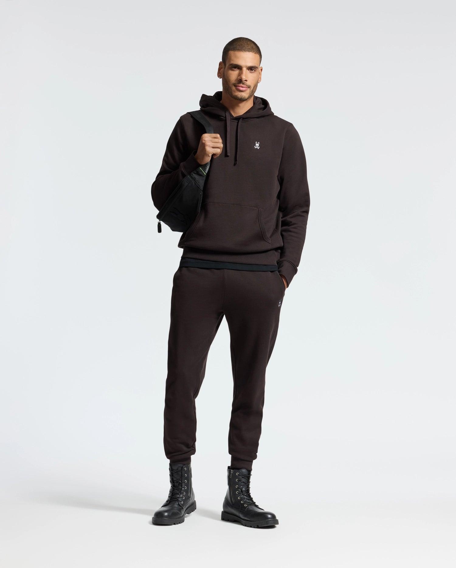 MENS LEVY ESSENTIAL FLEECE HOODIE - B6H859D200 Product Image
