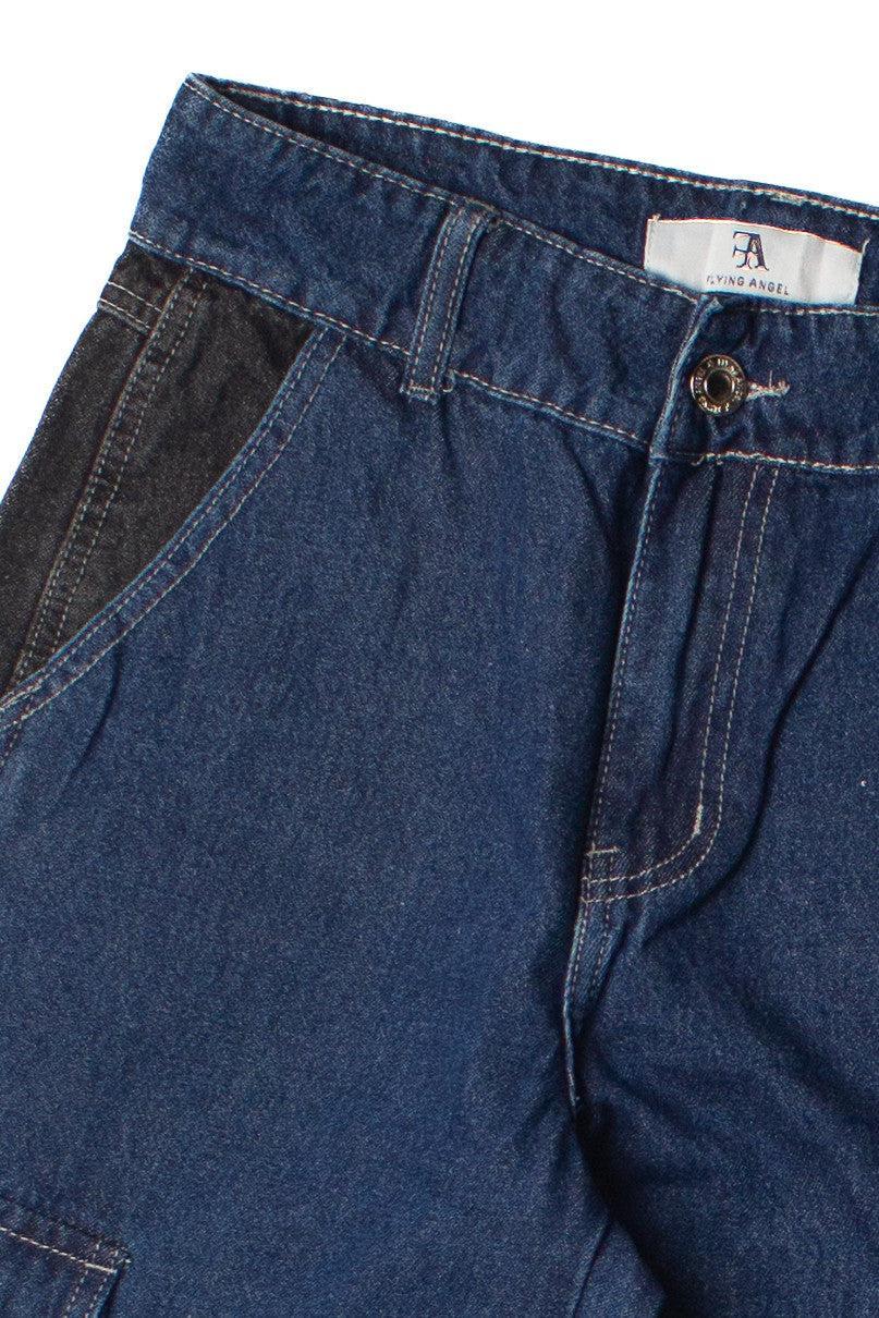 Two Tone Cargo Jeans Product Image