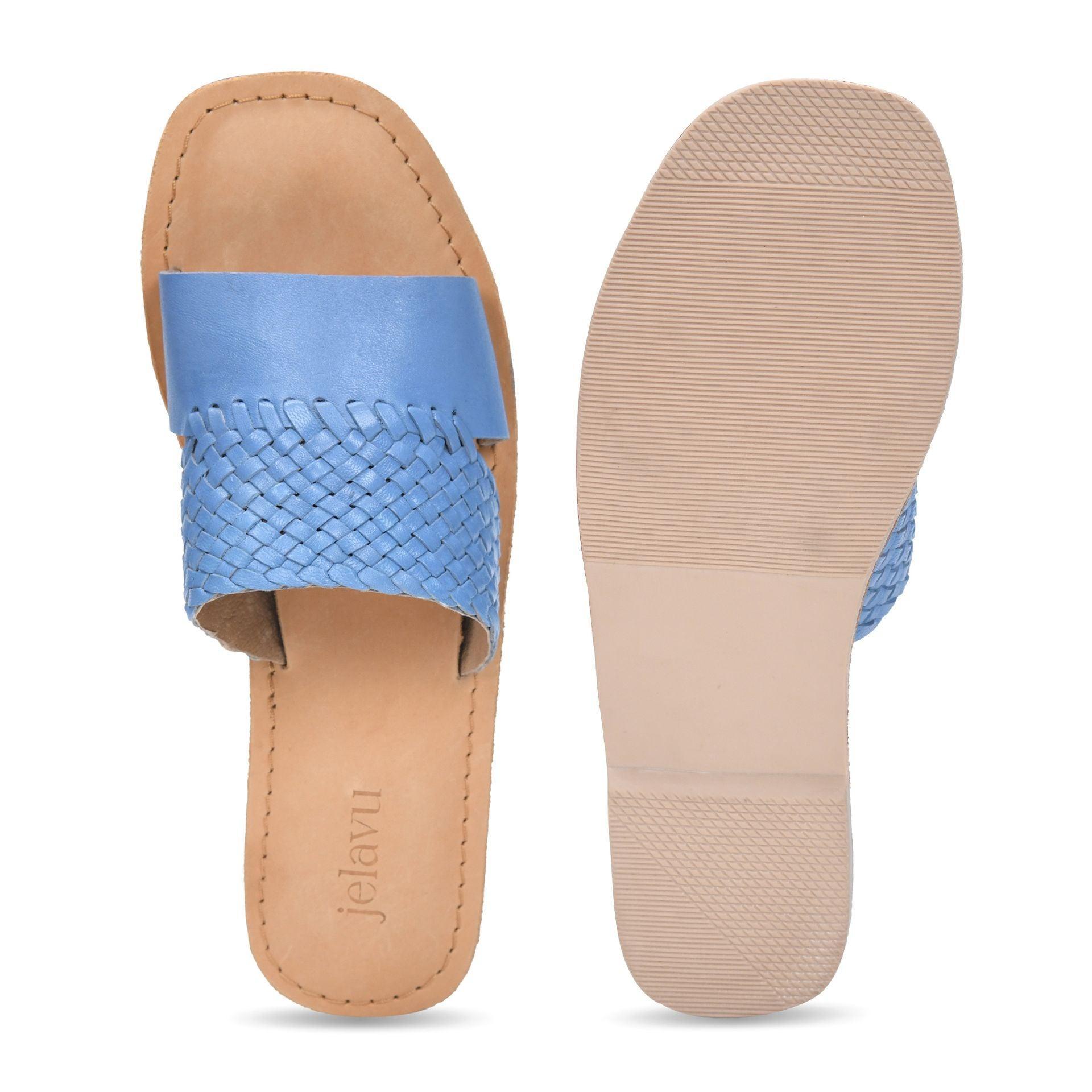 Camilla - Cool Blue Sandals Product Image