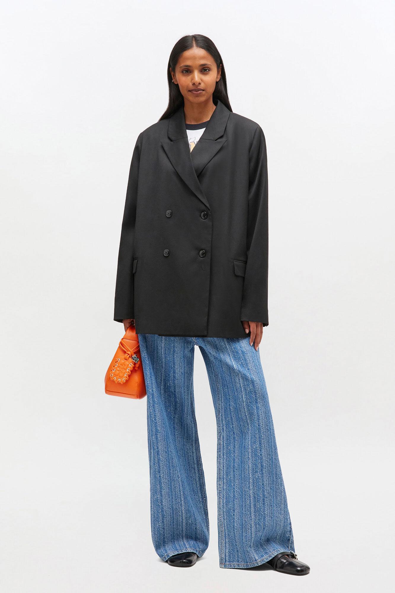 Double-breasted Wool Blazer Product Image