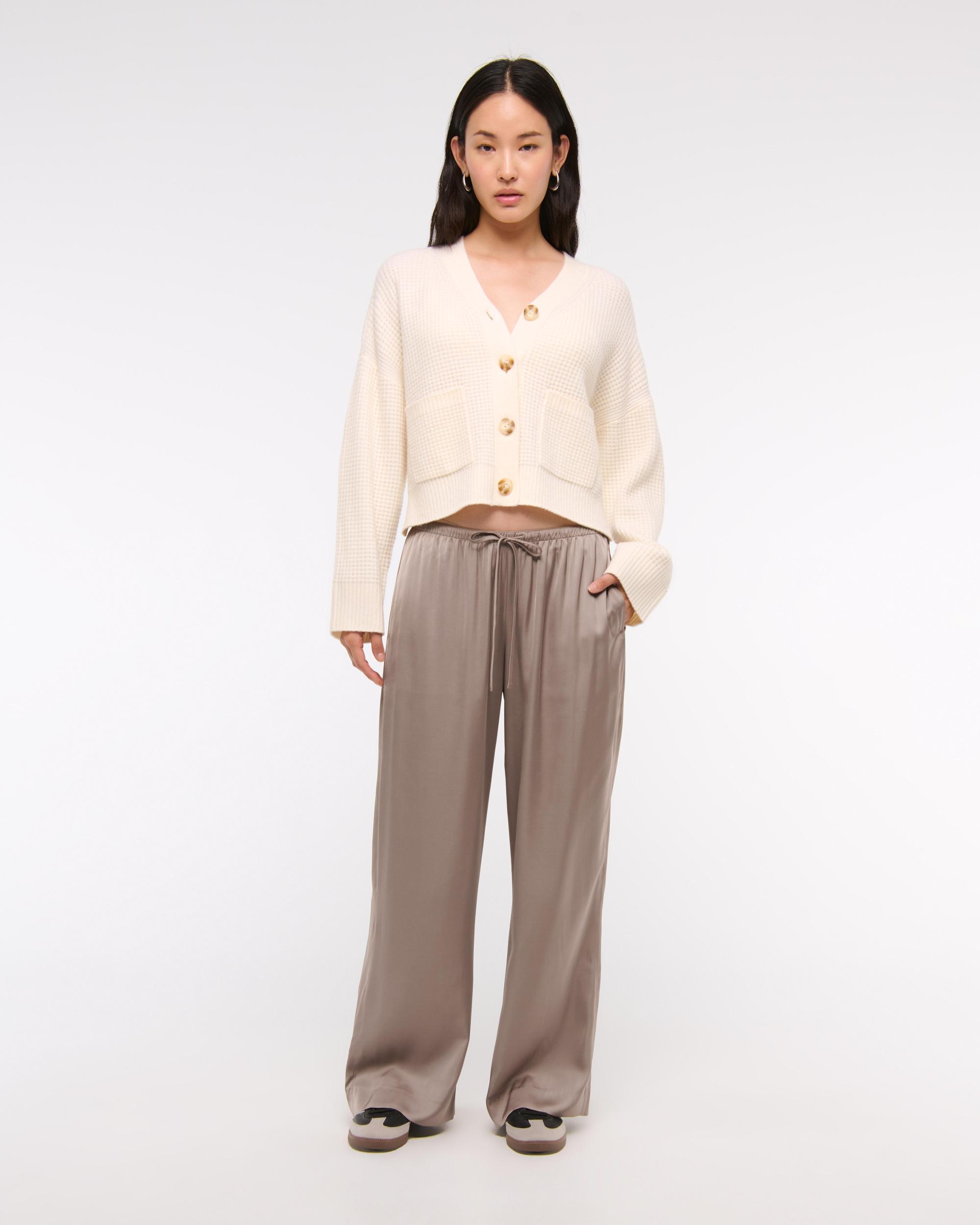 Satin Pull-On Pant Product Image