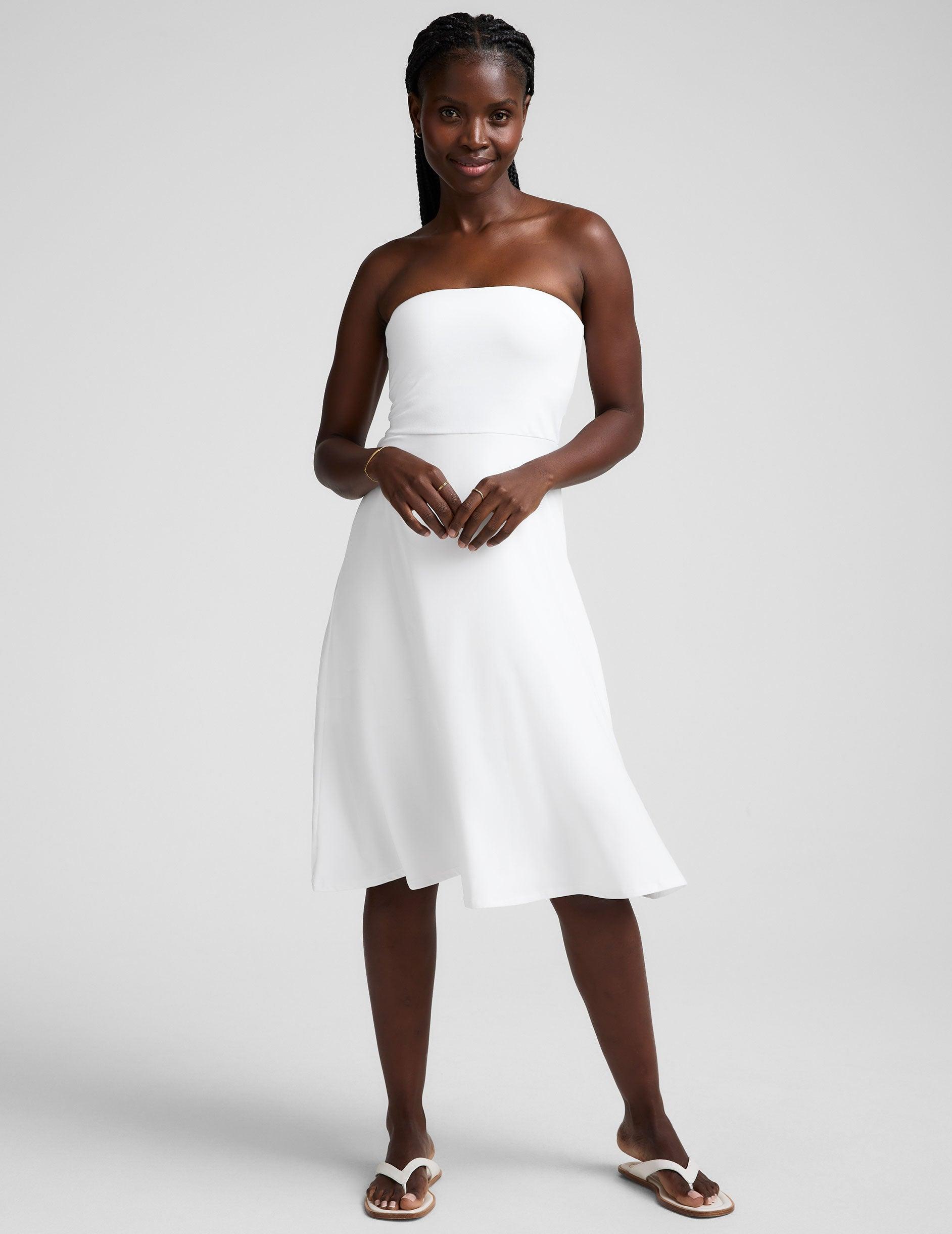 Featherweight Strapless Dress Product Image