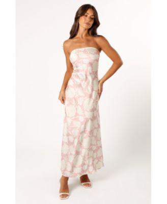 Petal and Pup Womens Gemma Strapless Maxi Dress Product Image