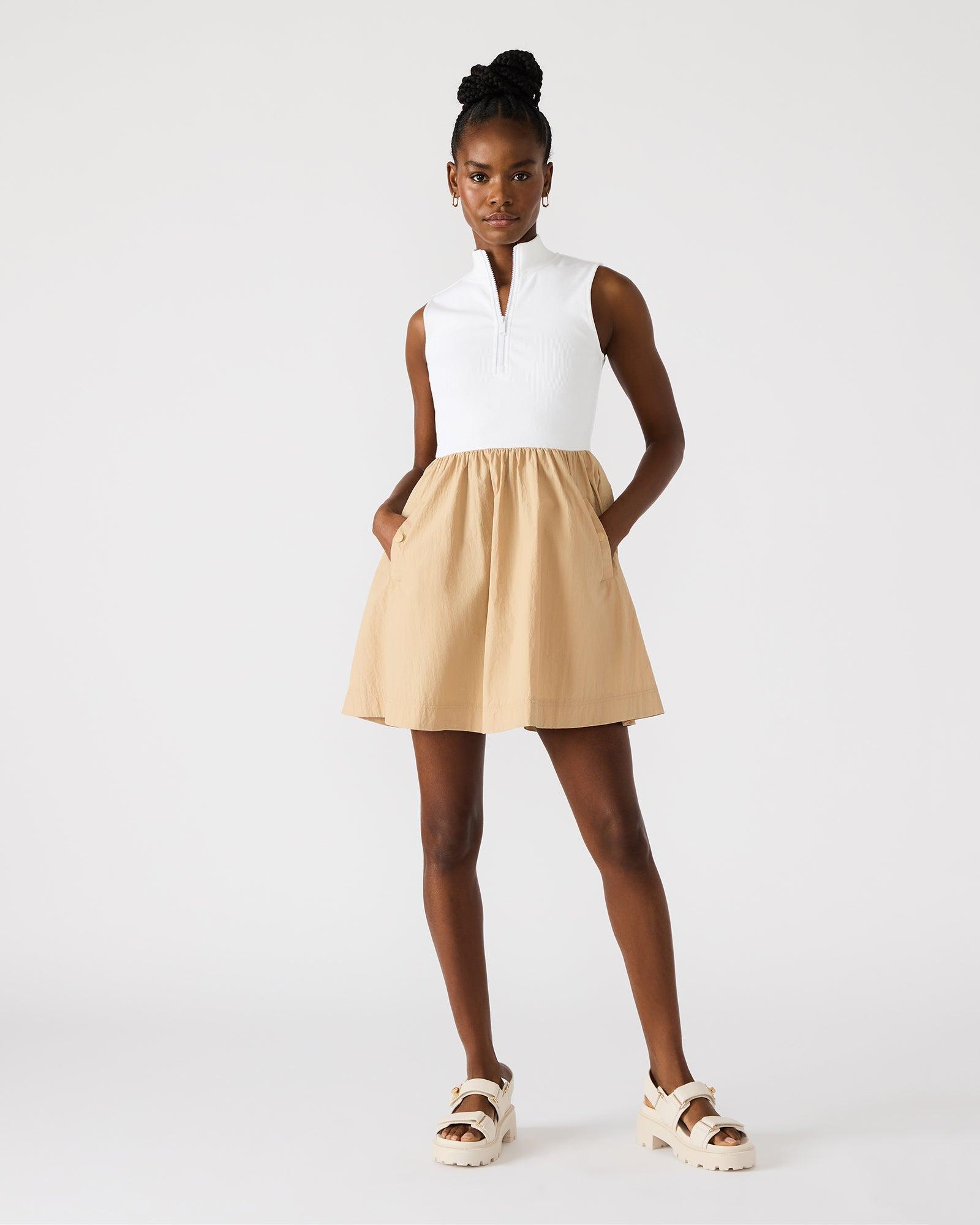 LYON DRESS TAUPE Female Product Image