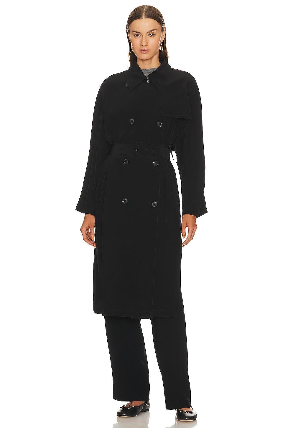 Airy Double Breasted Trench Coat Theory Product Image