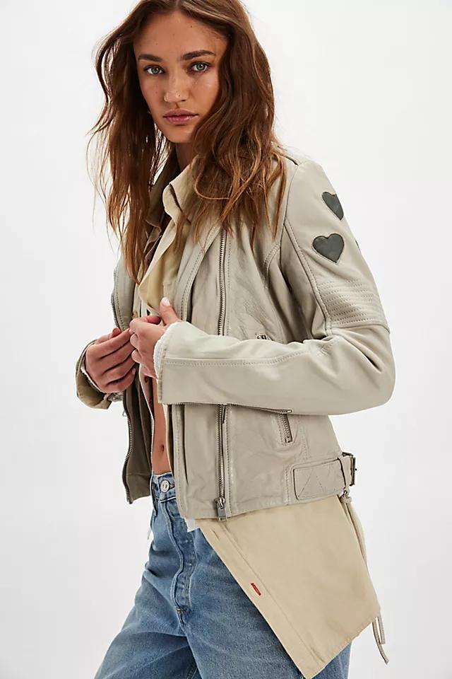 Reo Heart Moto Jacket Product Image