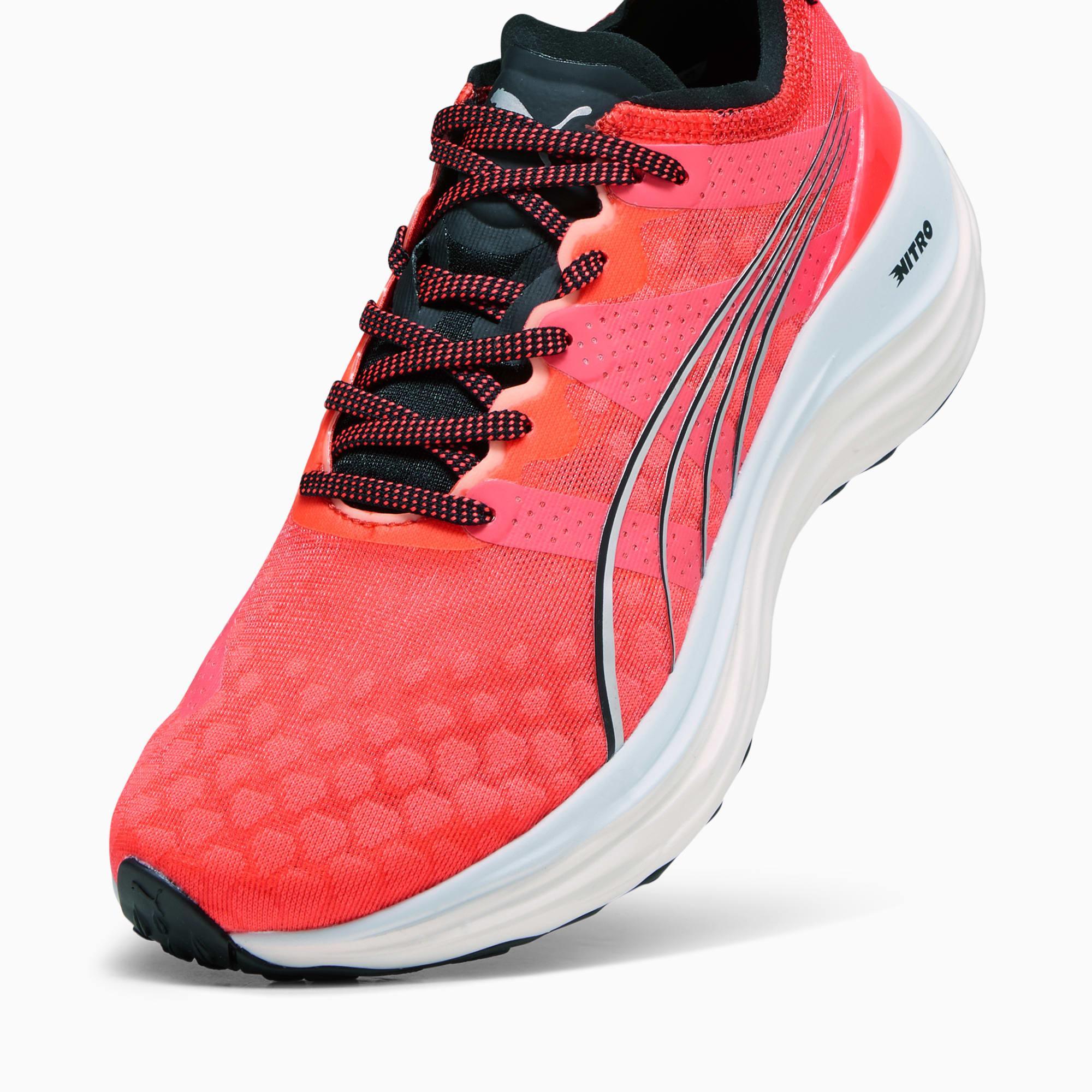 PUMA ForeverRUN NITROâ¢ Women's Running Shoes in Fire Orchid/Black/Silver Product Image