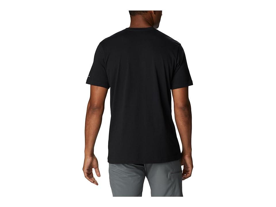 Columbia Thistletown Hills Short Sleeve Henley Men's Clothing Product Image
