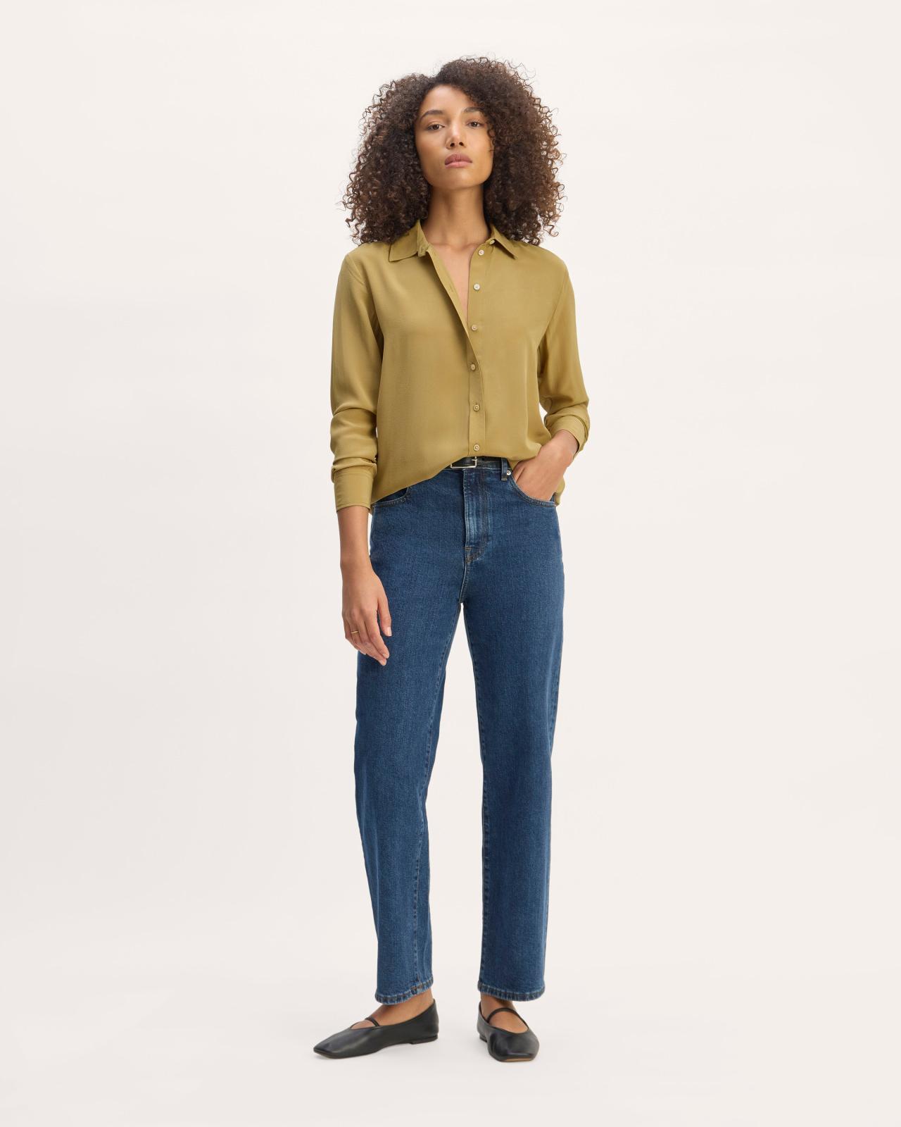 The Must-Have Shirt in Washable Silk Product Image
