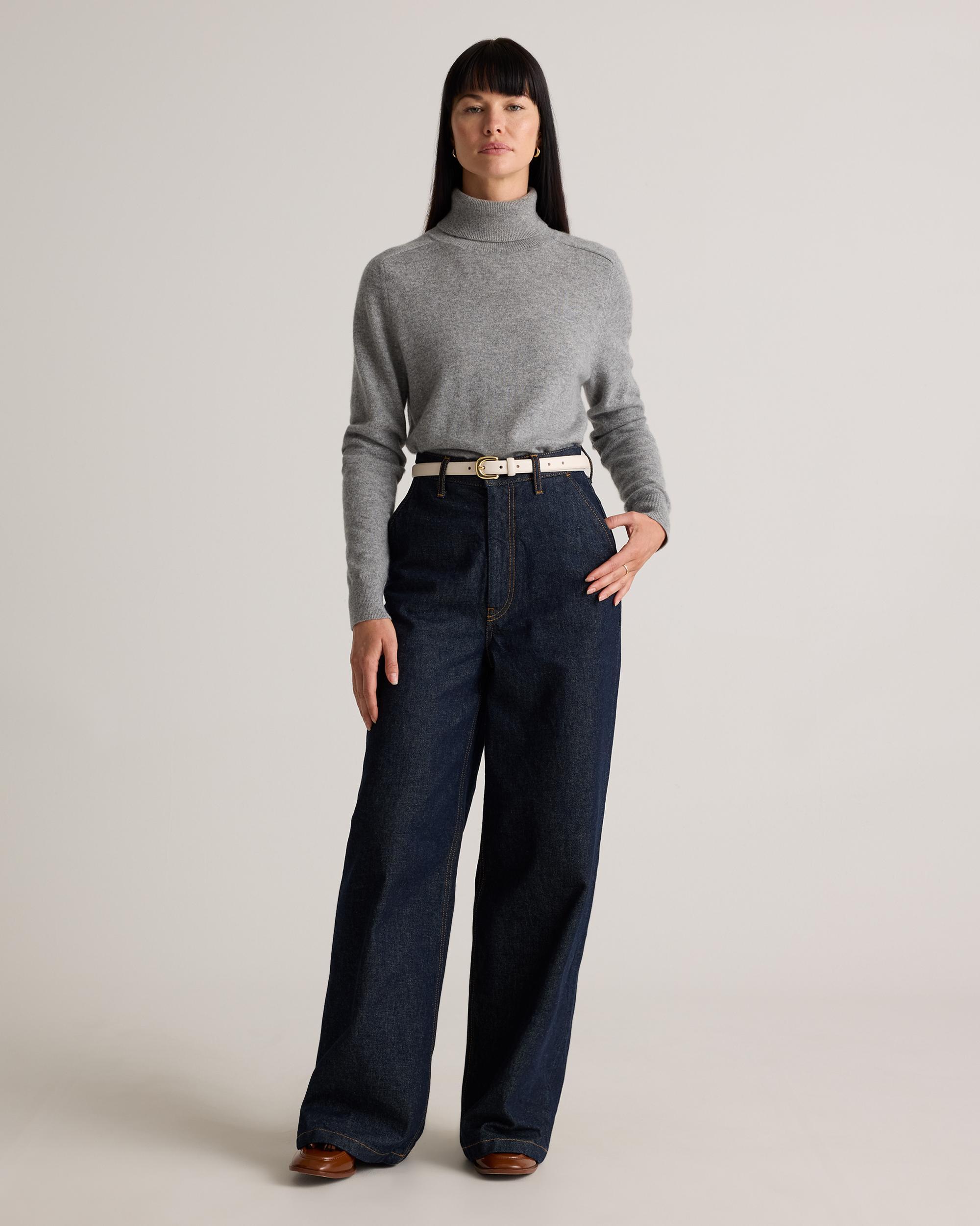 Quince | Women's Sofia European Leather Skinny Belt Product Image
