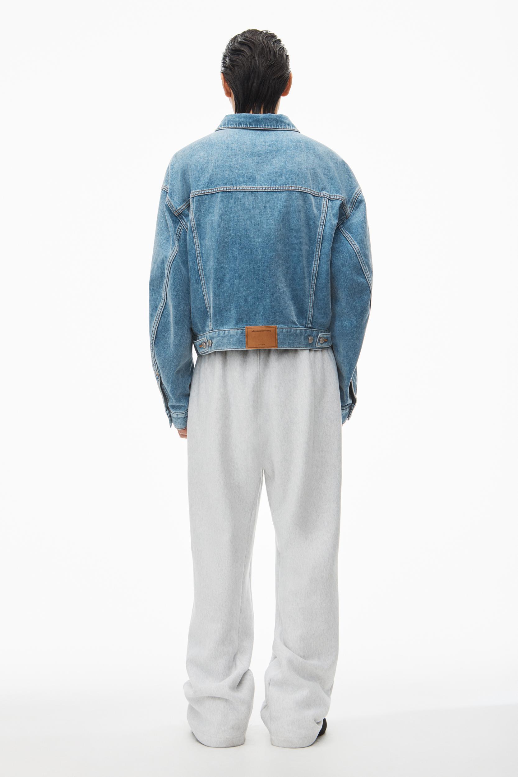 Logo Embroidered Oversized Sweatpants In Heavy Cotton Terry Product Image
