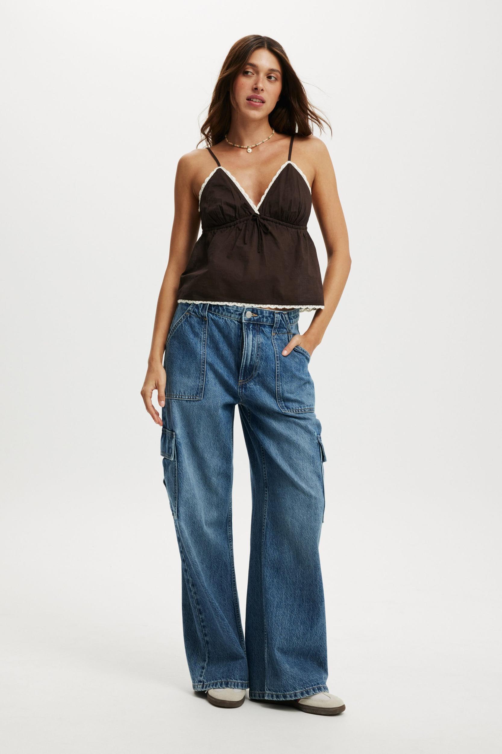 Relaxed Cargo Jean Product Image