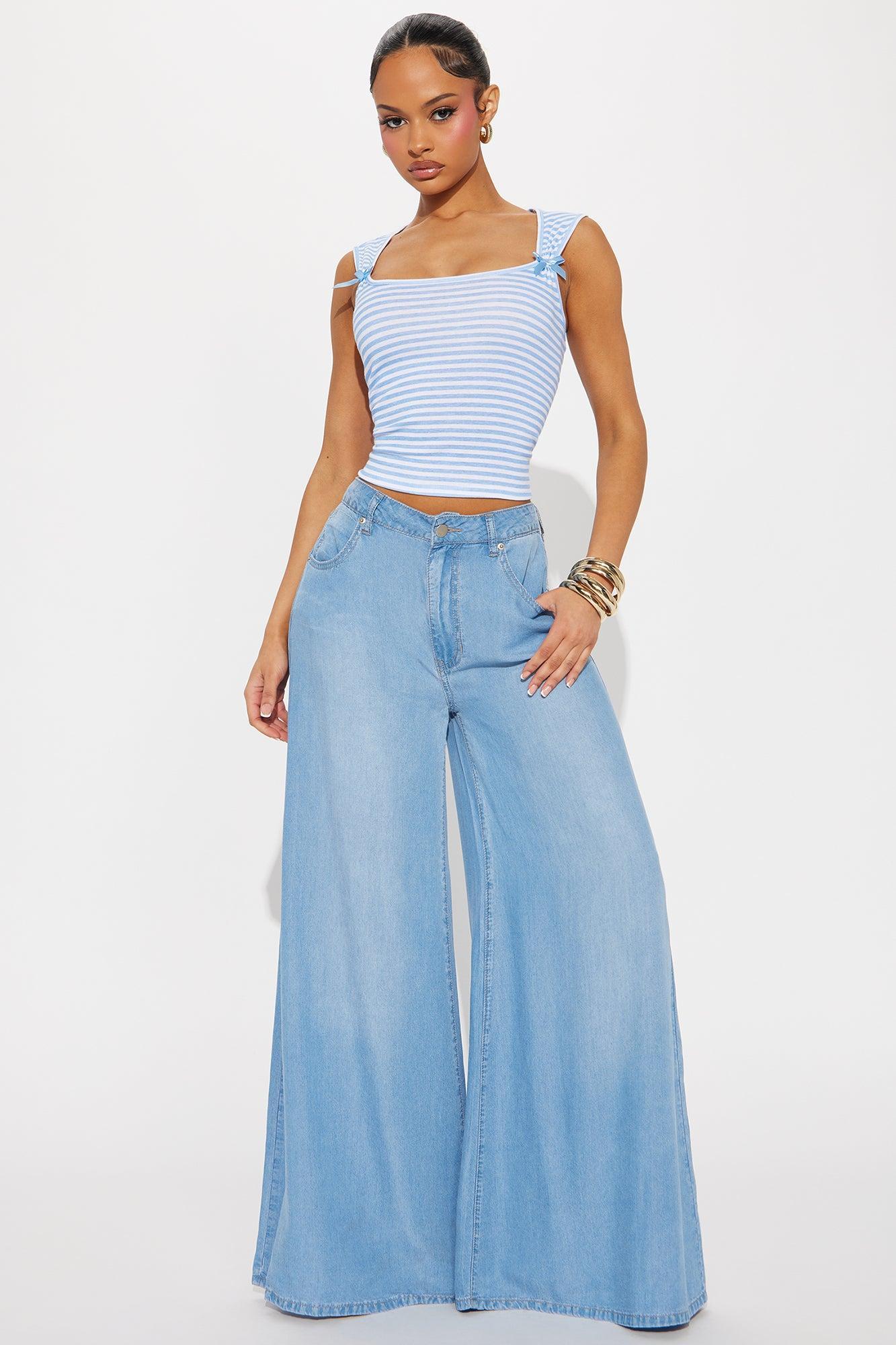 Tiana Striped Tank Top - Blue/combo Product Image