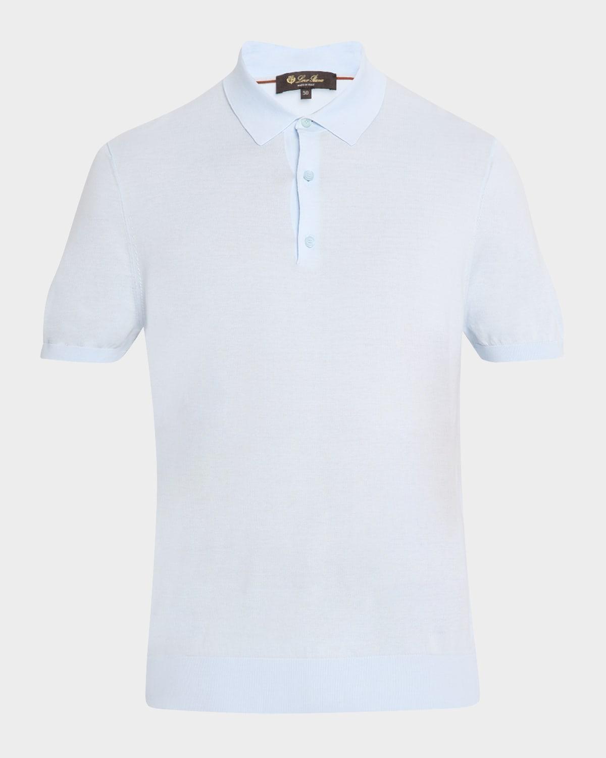 Mens Island Cotton Polo Shirt Product Image