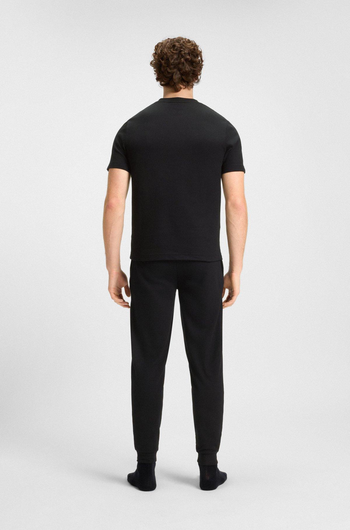Pajama bottoms with embroidered logo Product Image