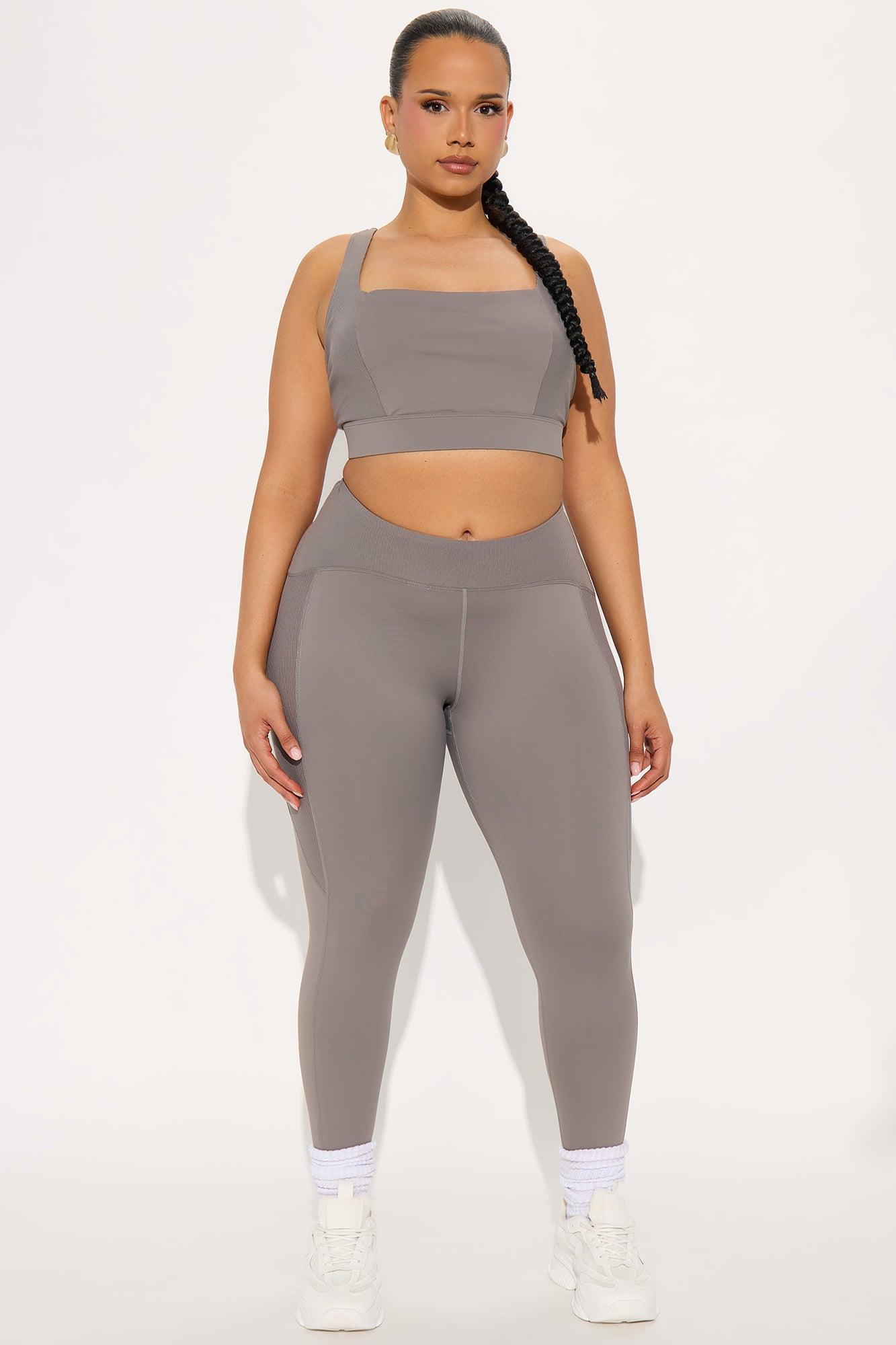 Everyday Gains Sports Bra - Charcoal Product Image