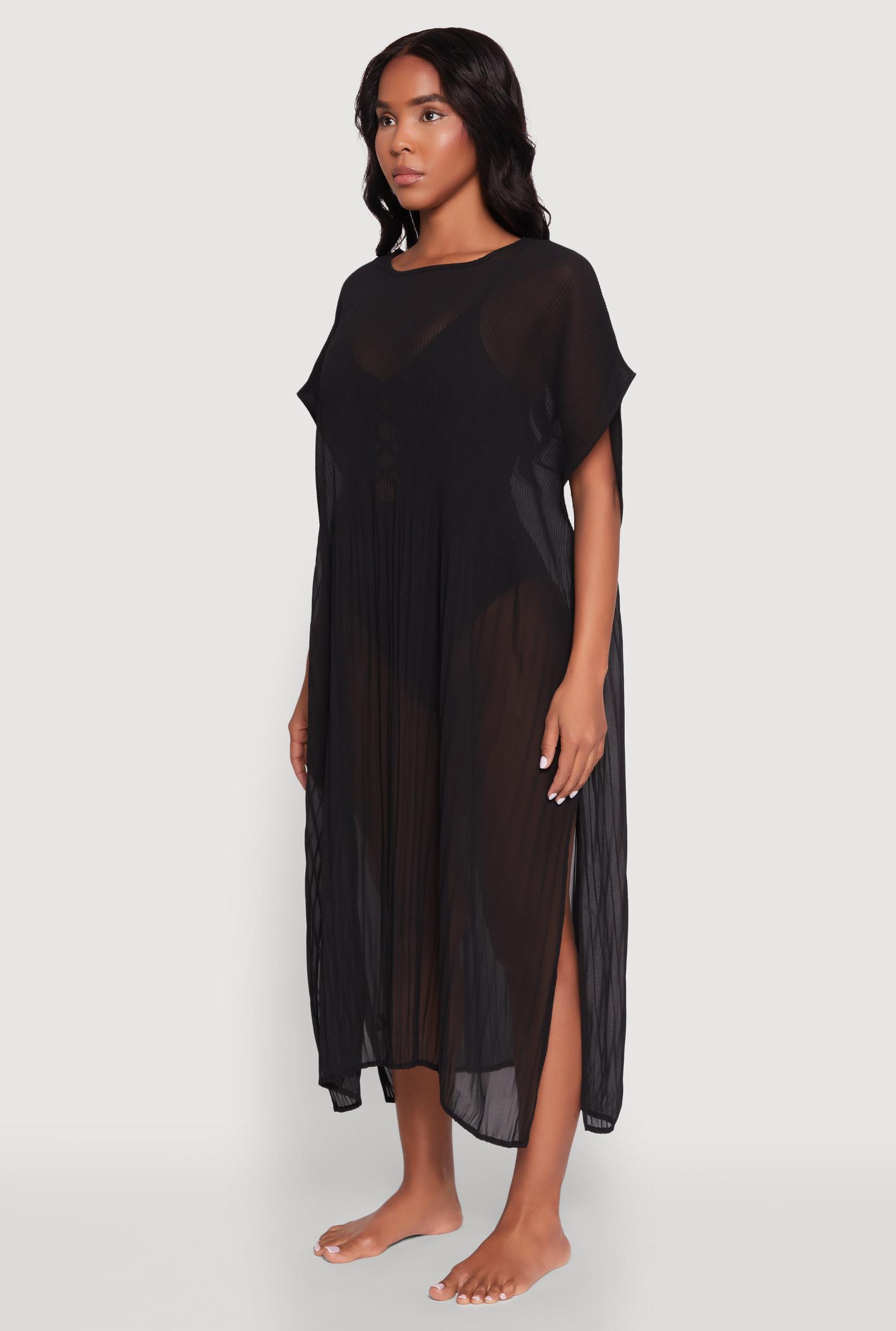 Plisse Swim Cover Up Female Product Image