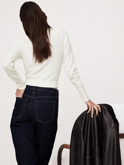Cotton-Silk Crew-Neck Sweater Product Image