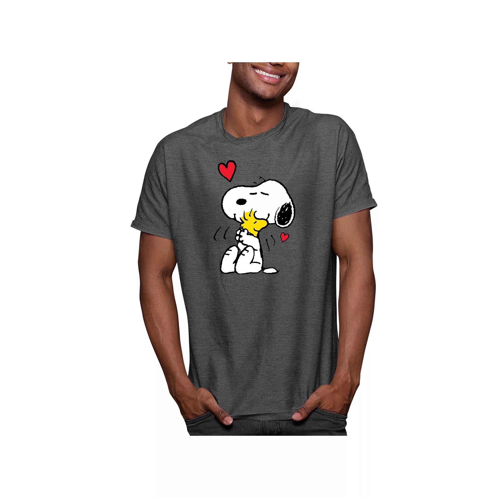 Mens Peanuts Snoopy Lots of Love Tee Product Image