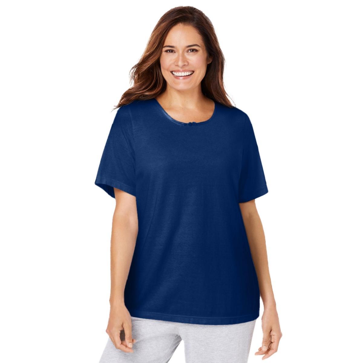 Dreams & Co. Womens Sleep Tee Product Image