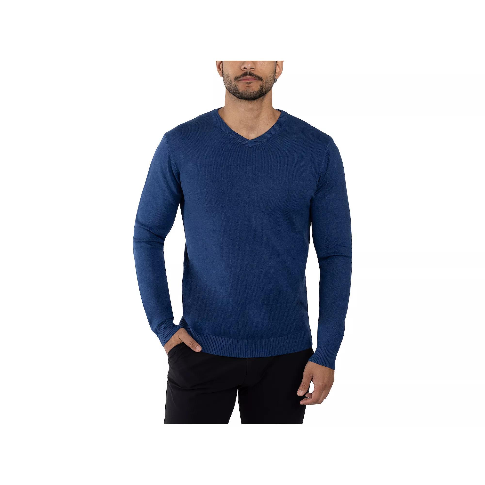 Men's Xray Fitted V-Neck Sweater, Size: XXL, Oatmeal Product Image