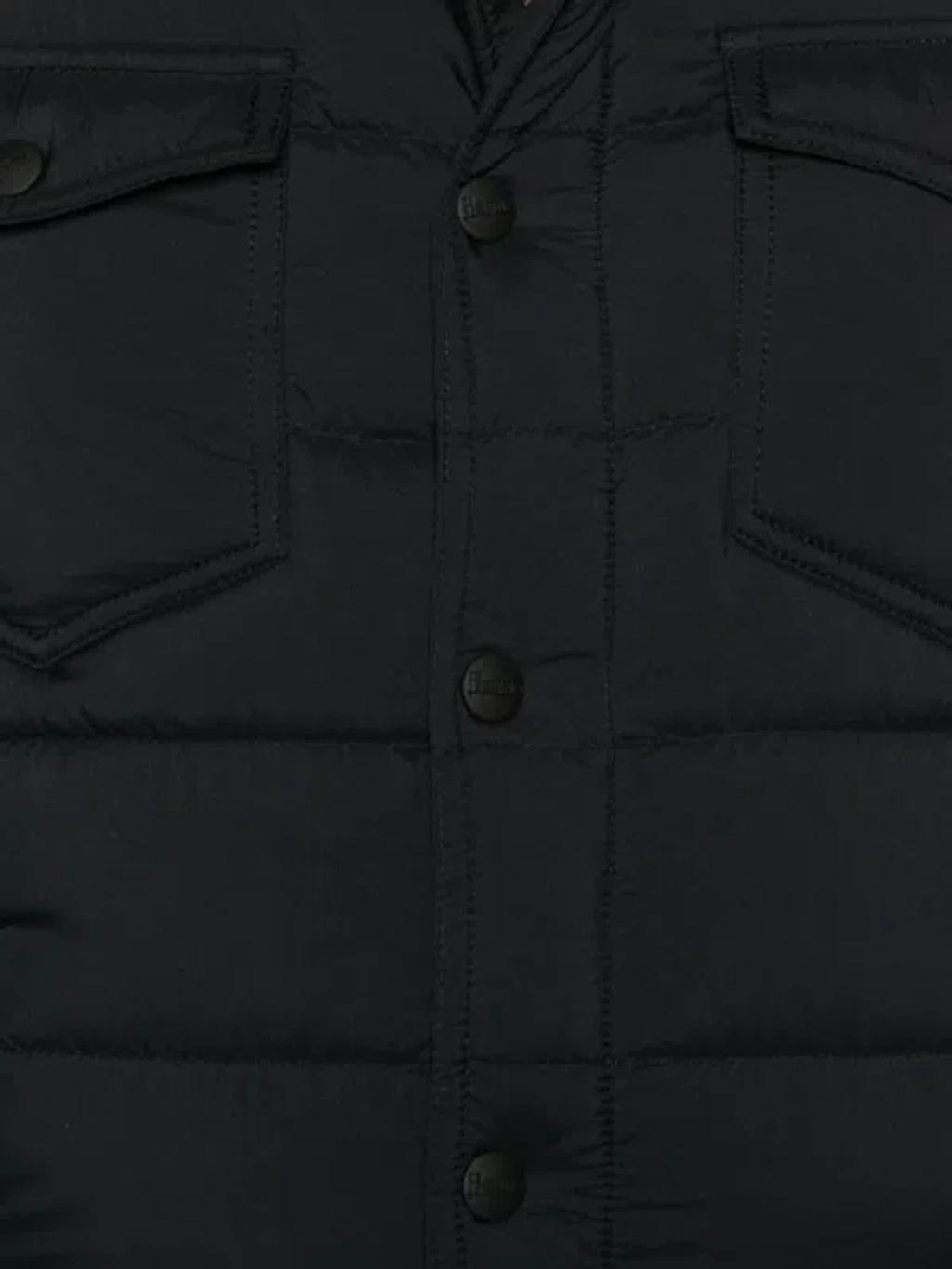 HERNO Button In Black Product Image