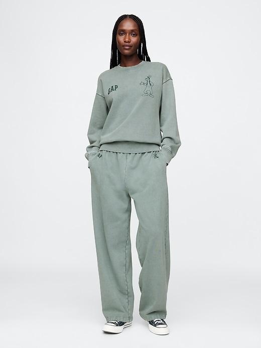 Gap × Disney Oversized Logo Sweatshirt Product Image