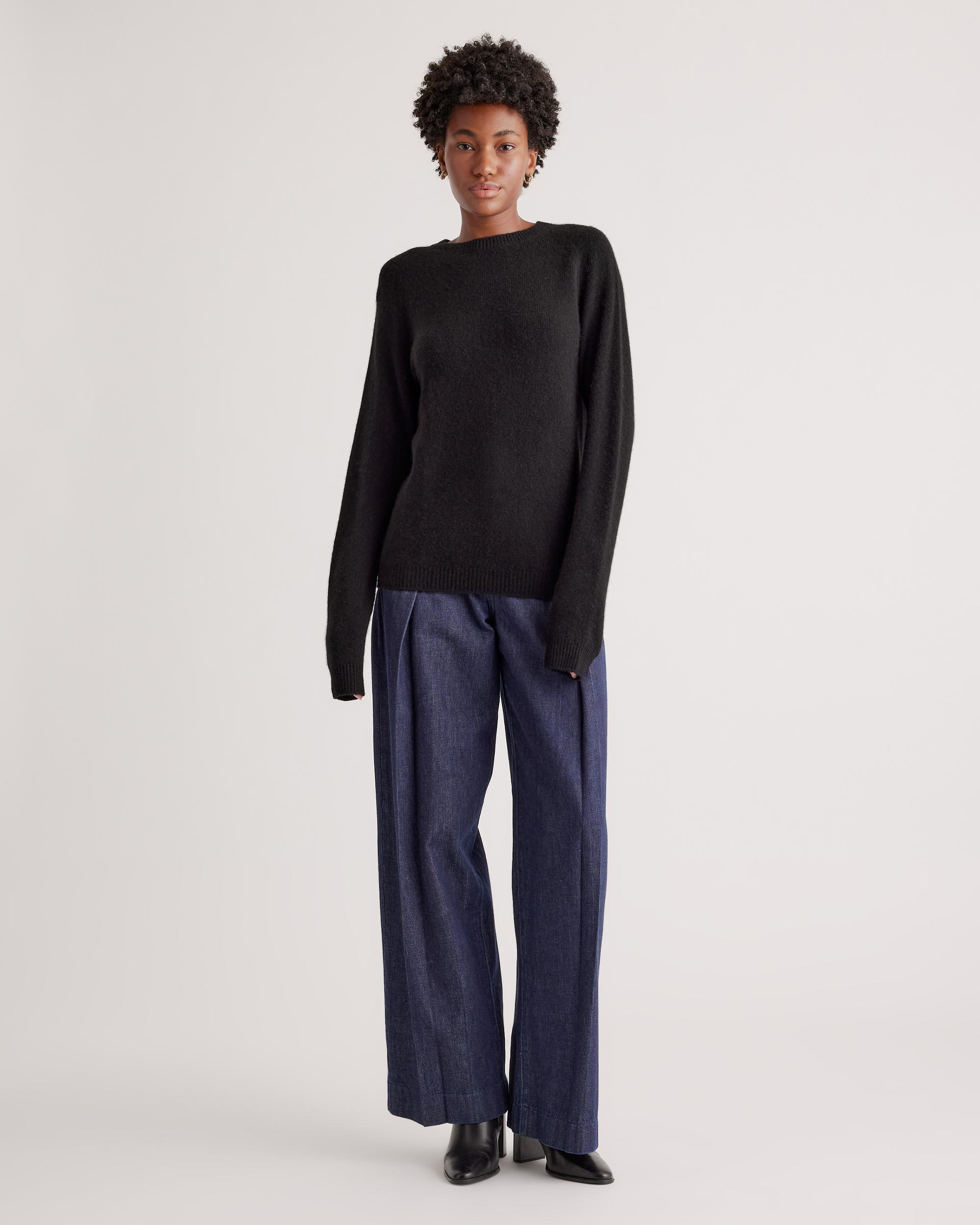 Quince | Women's 100% Yak Wool Crewneck Sweater Size XS Product Image