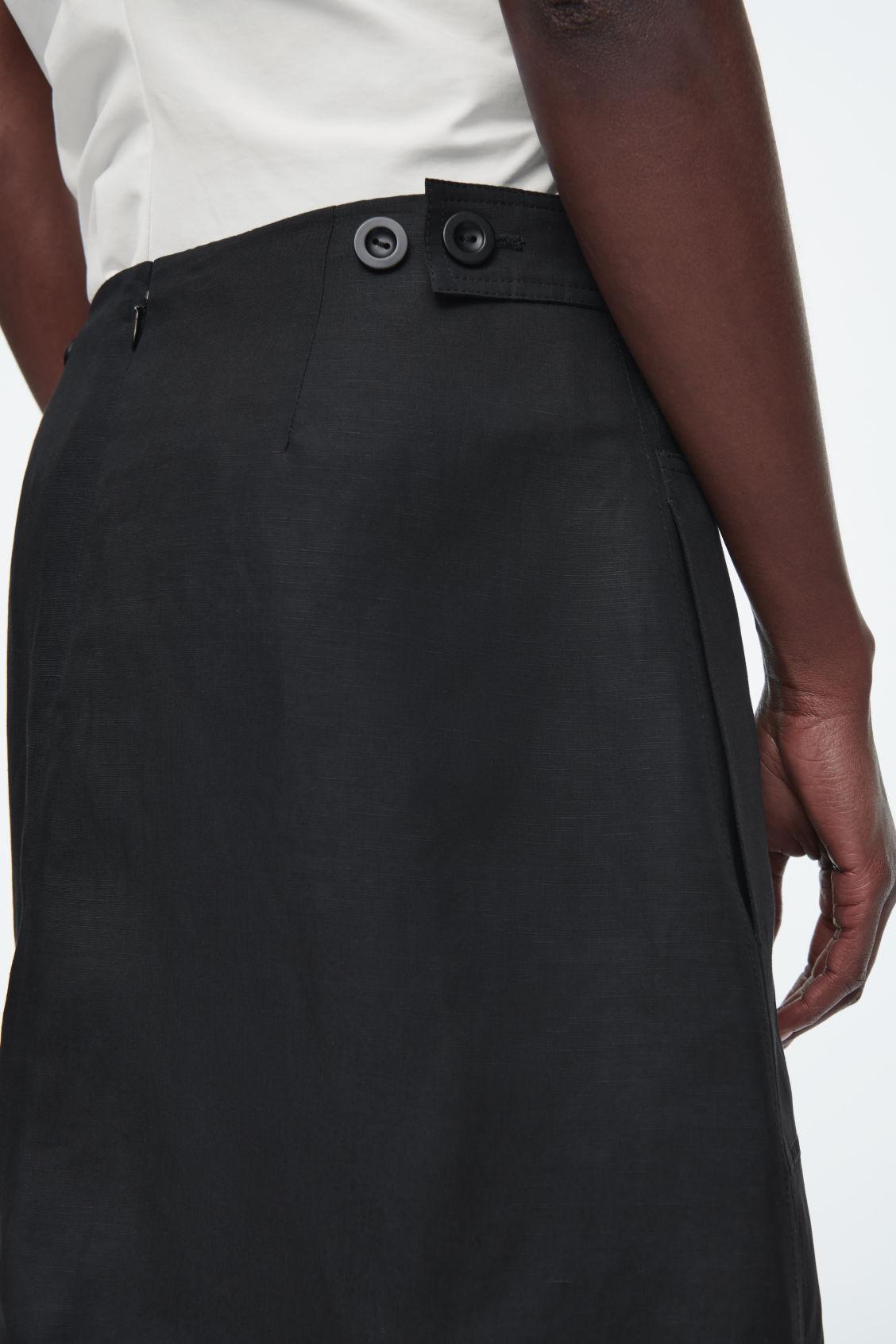 Womens Felted Tweed Miniskirt Product Image