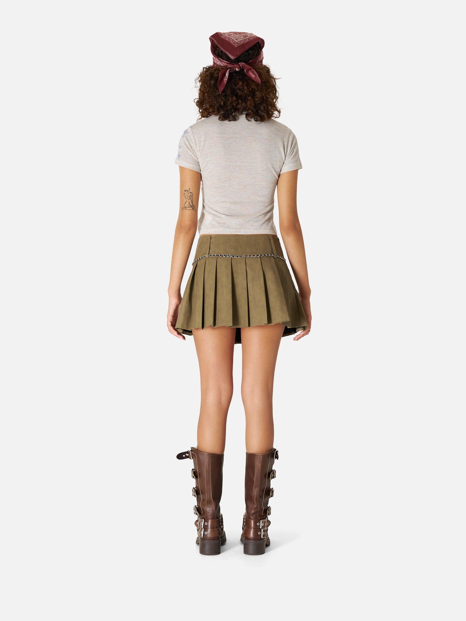 Aelfric Eden Star Print Cropped Knit Tee Female Product Image
