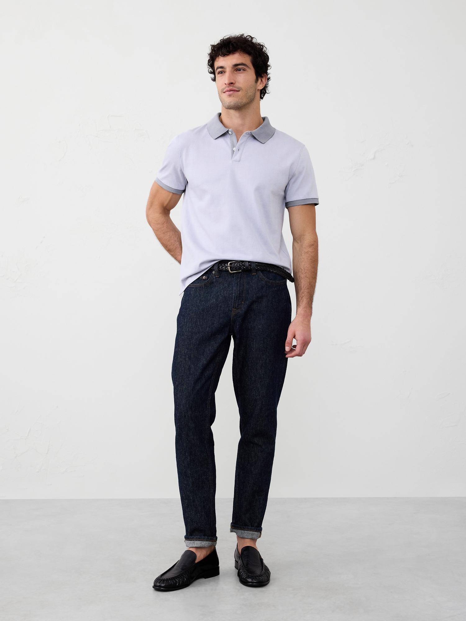 Slim Luxe Touch Polo Product Image