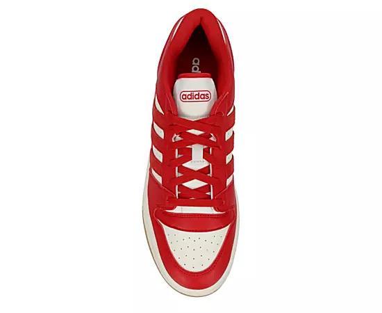 adidas Break Start Men's Basketball Shoes, Size: 7.5, Red Red White Product Image