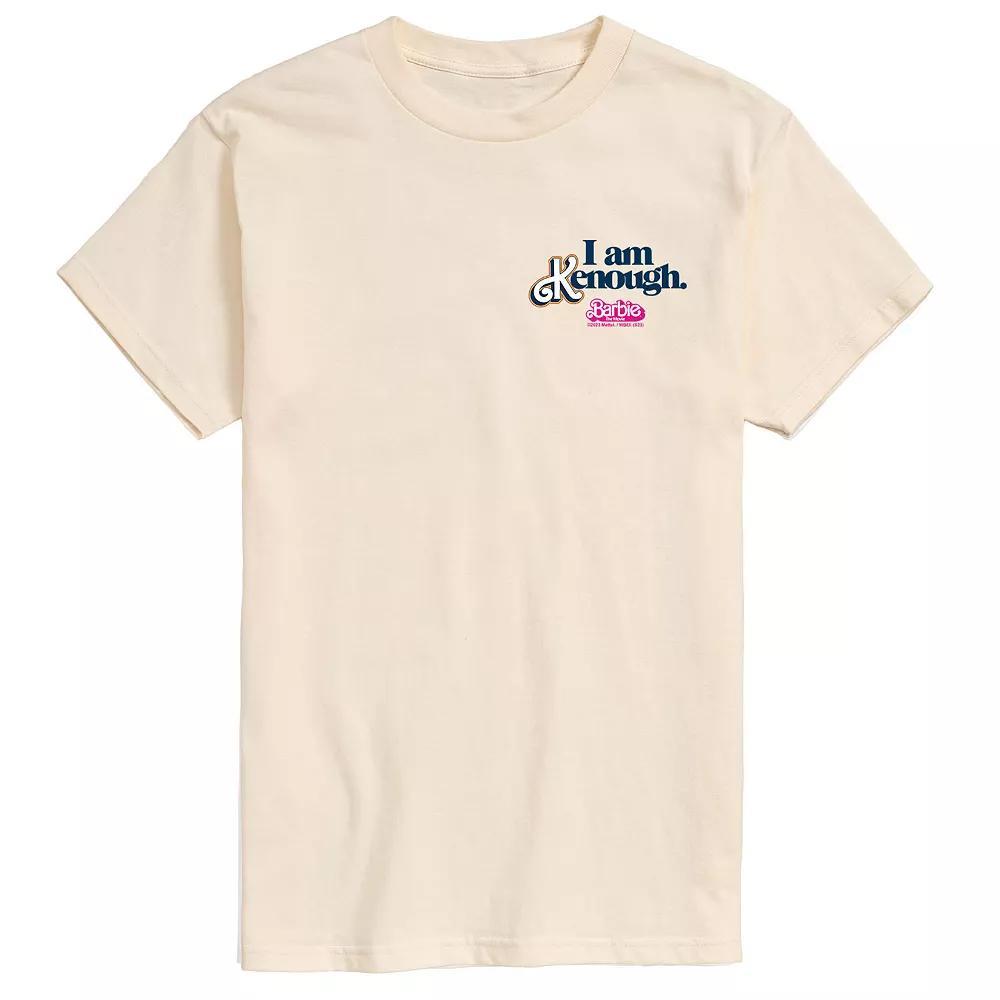 Men's Barbie The Movie I Am Kenough Graphic Tee, Size: XXL, Beige Product Image