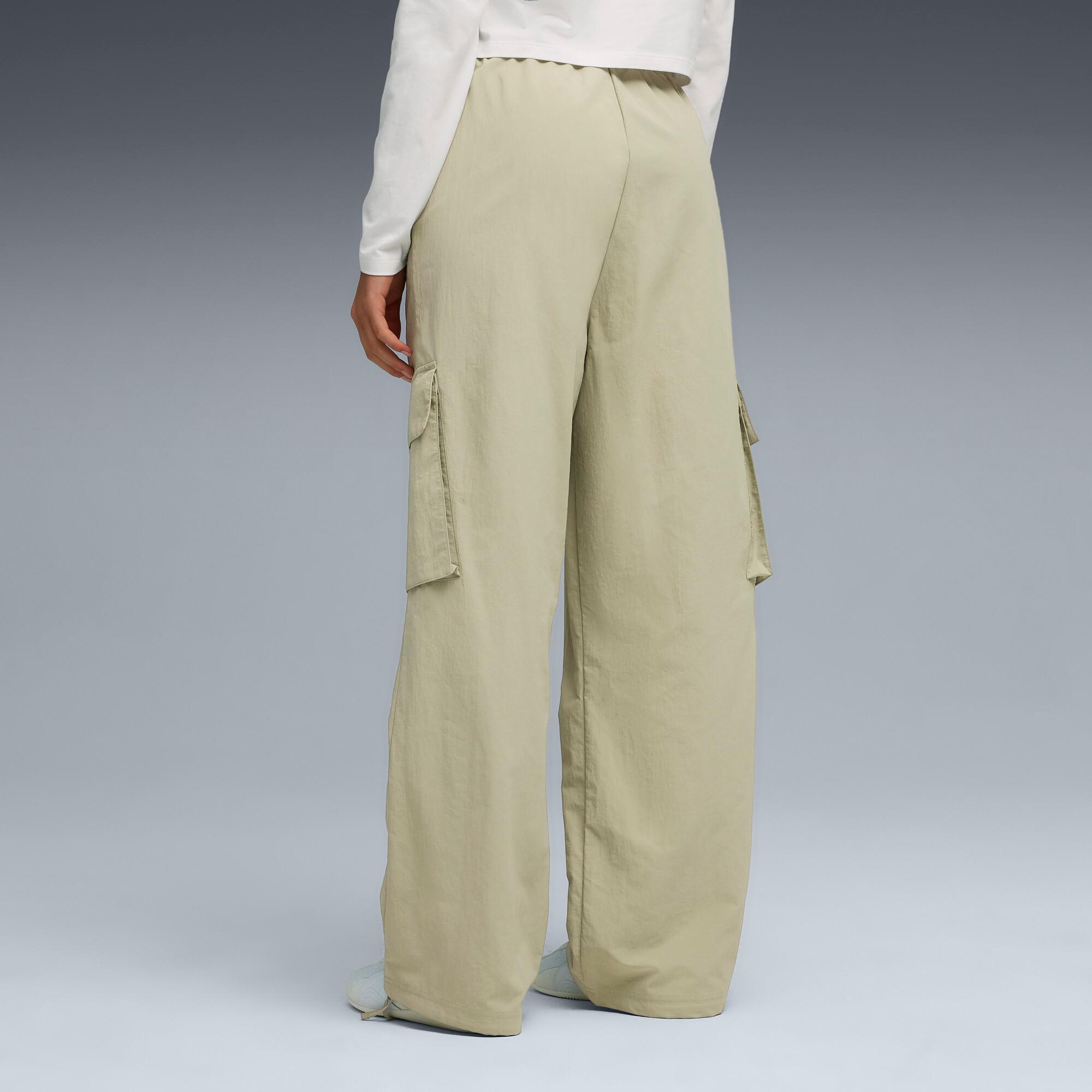 PUMA Wardrobe Essentials Women's Relaxed Woven Cargo Pants Product Image