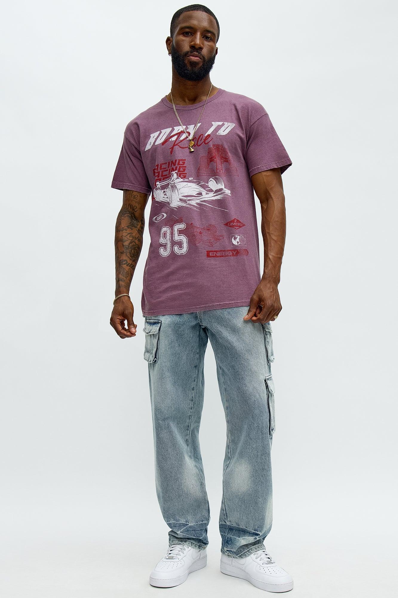 Straight Binded Cargo Jeans - Light Blue Wash Product Image