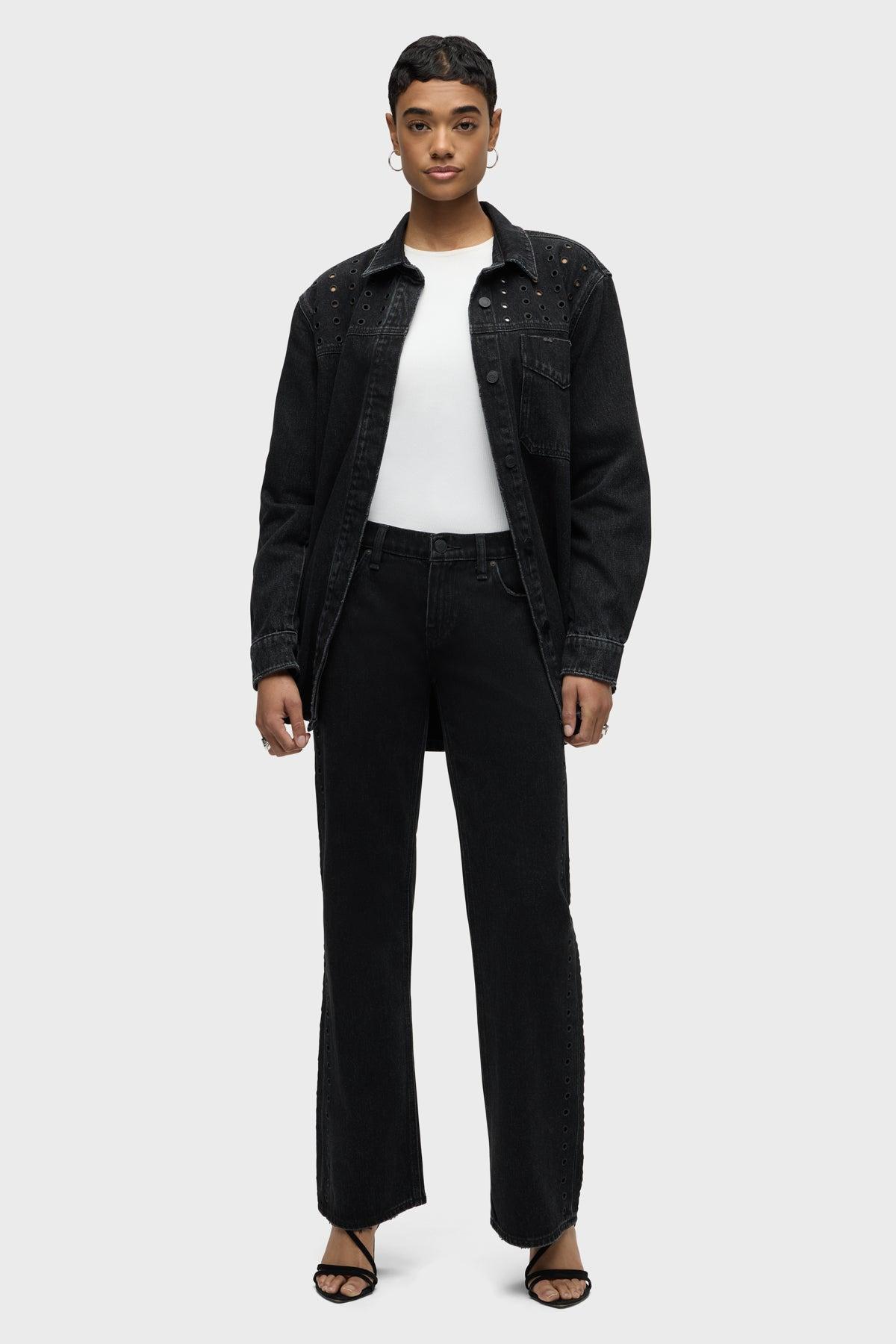 Kelli Low-Rise Loose Straight Jean Female Product Image