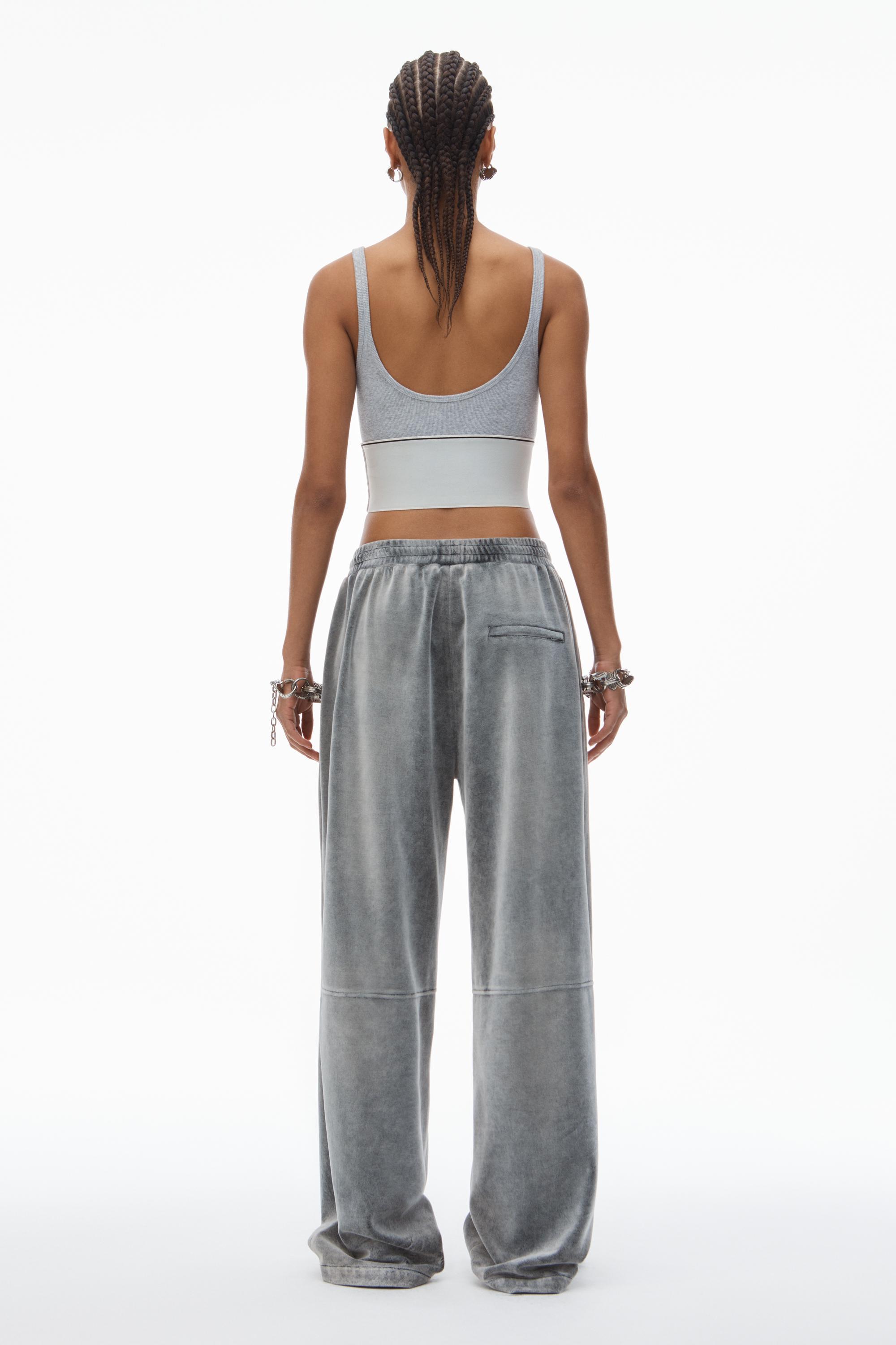 Logo Elastic Bra In Ribbed Jersey Product Image