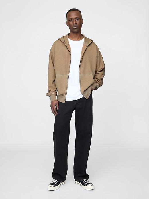 Heavyweight Oversized Zip Hoodie Product Image