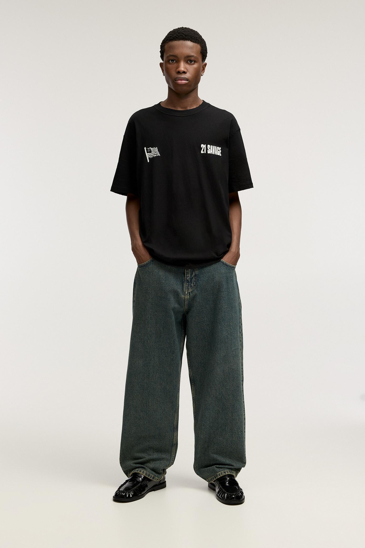 21 Savage black T-shirt Product Image