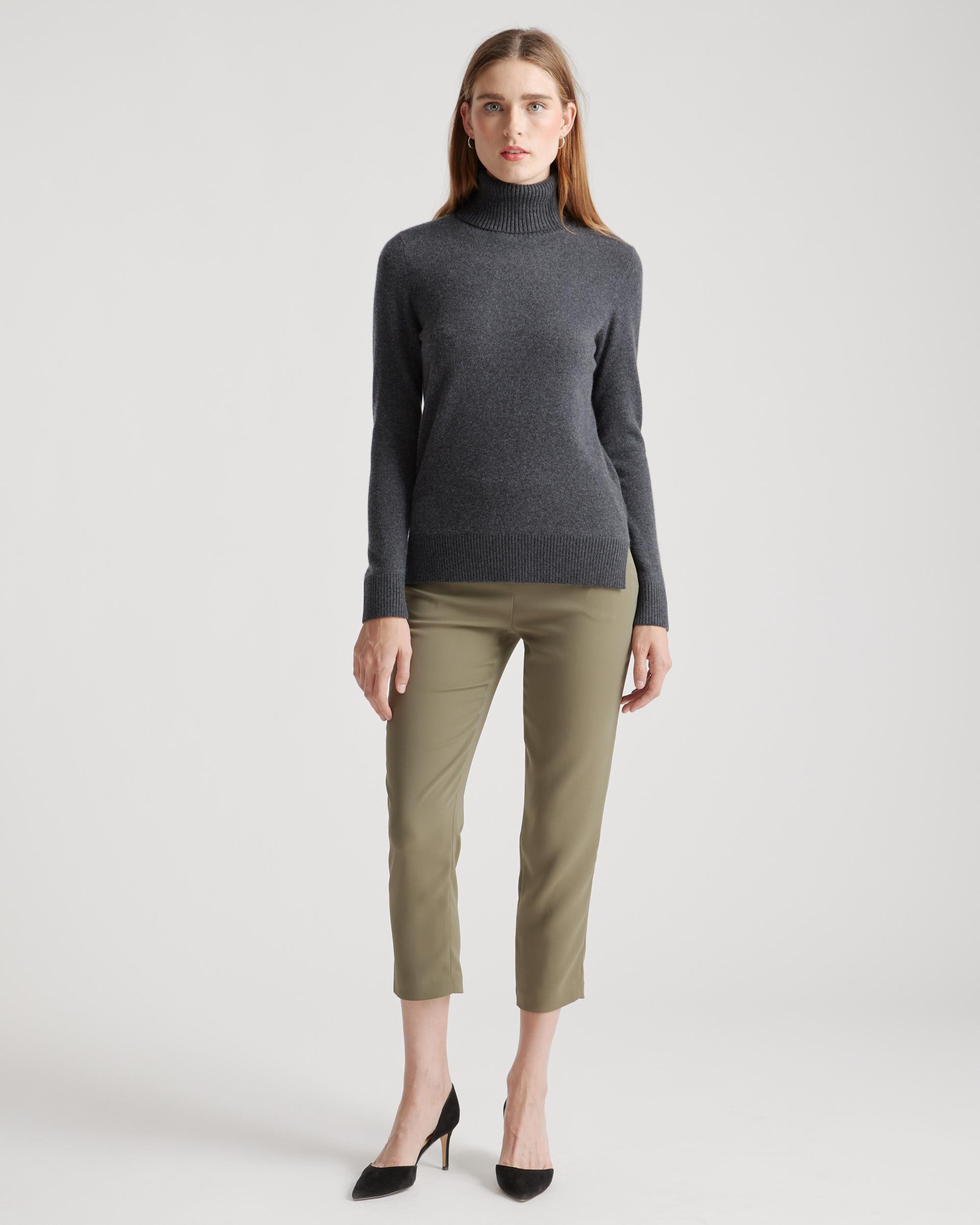 Quince | Women's Super Luxe Baby Cashmere Turtleneck Sweater Product Image