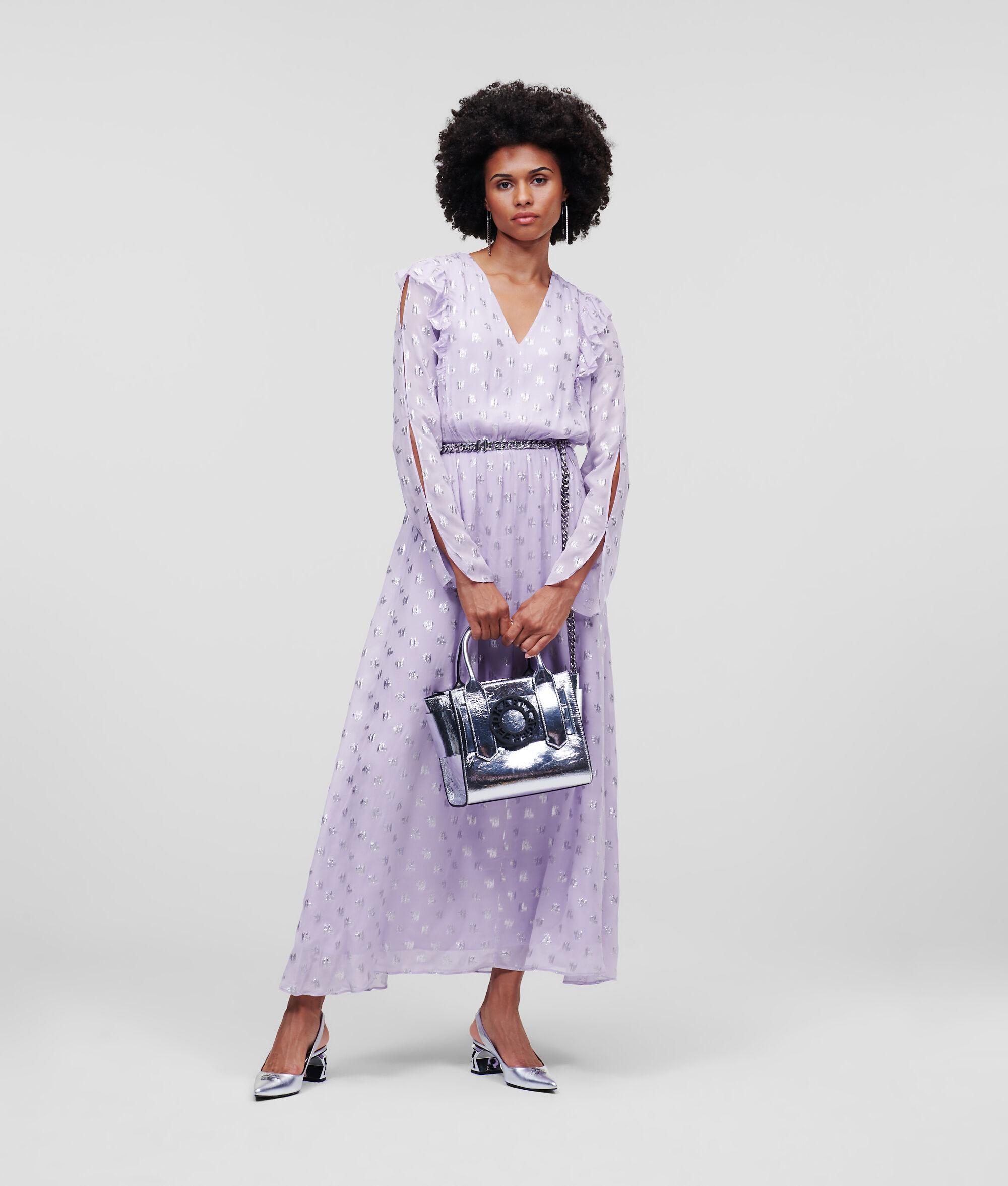 METALLIC MONOGRAM DRESS Product Image