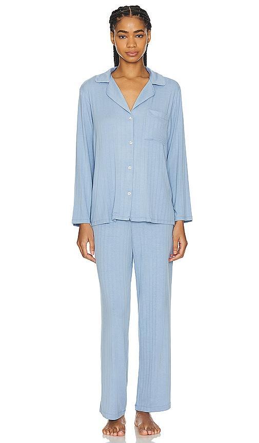 Gisele Rib Long PJ Set eberjey Product Image