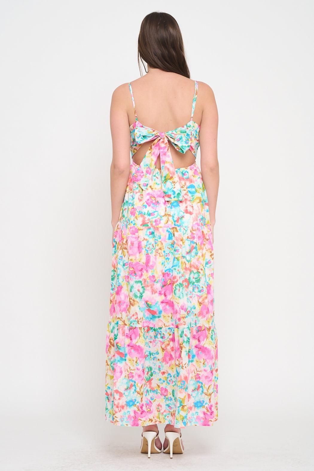 Aegean Garden Maxi Dress Product Image