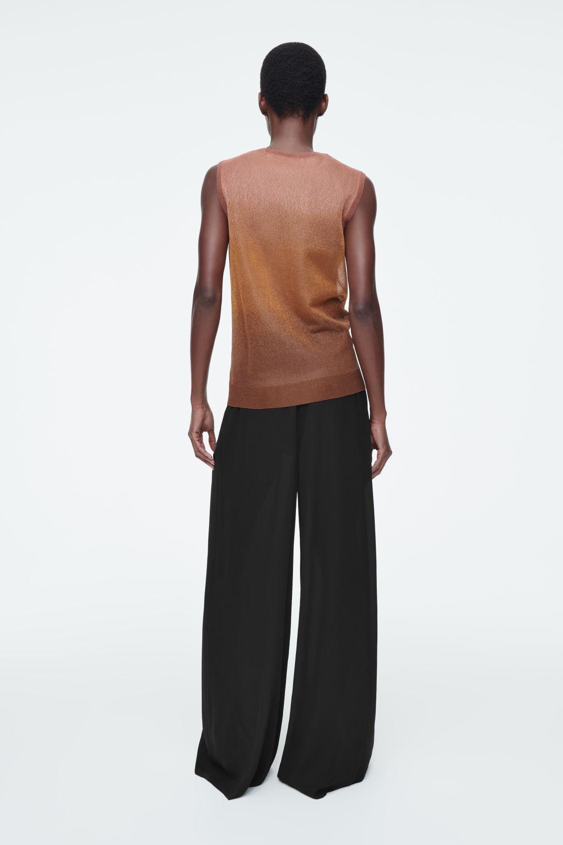FINE-KNIT OMBRE TANK TOP Product Image