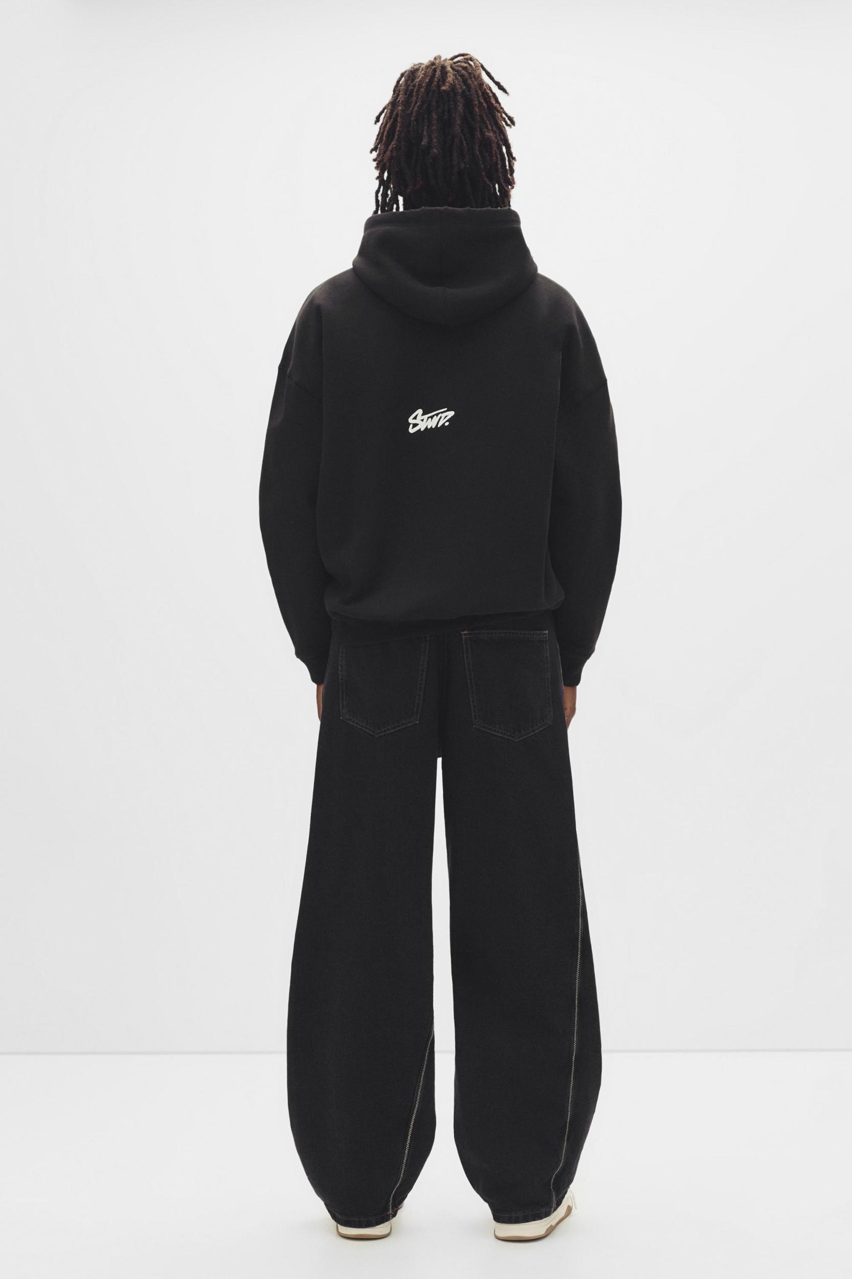 STWD embroidered logo hoodie Product Image