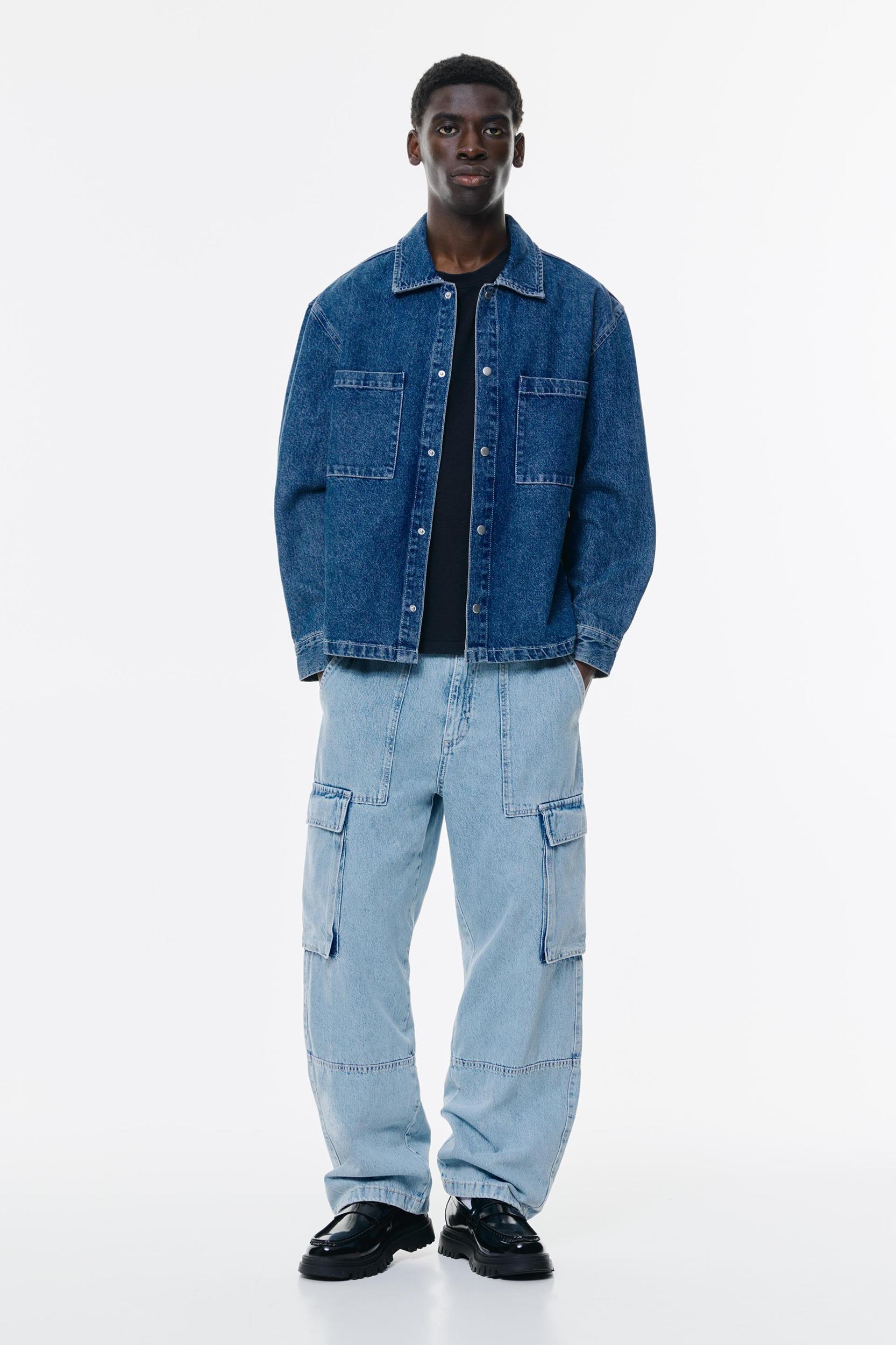 Baggy cargo jeans Product Image