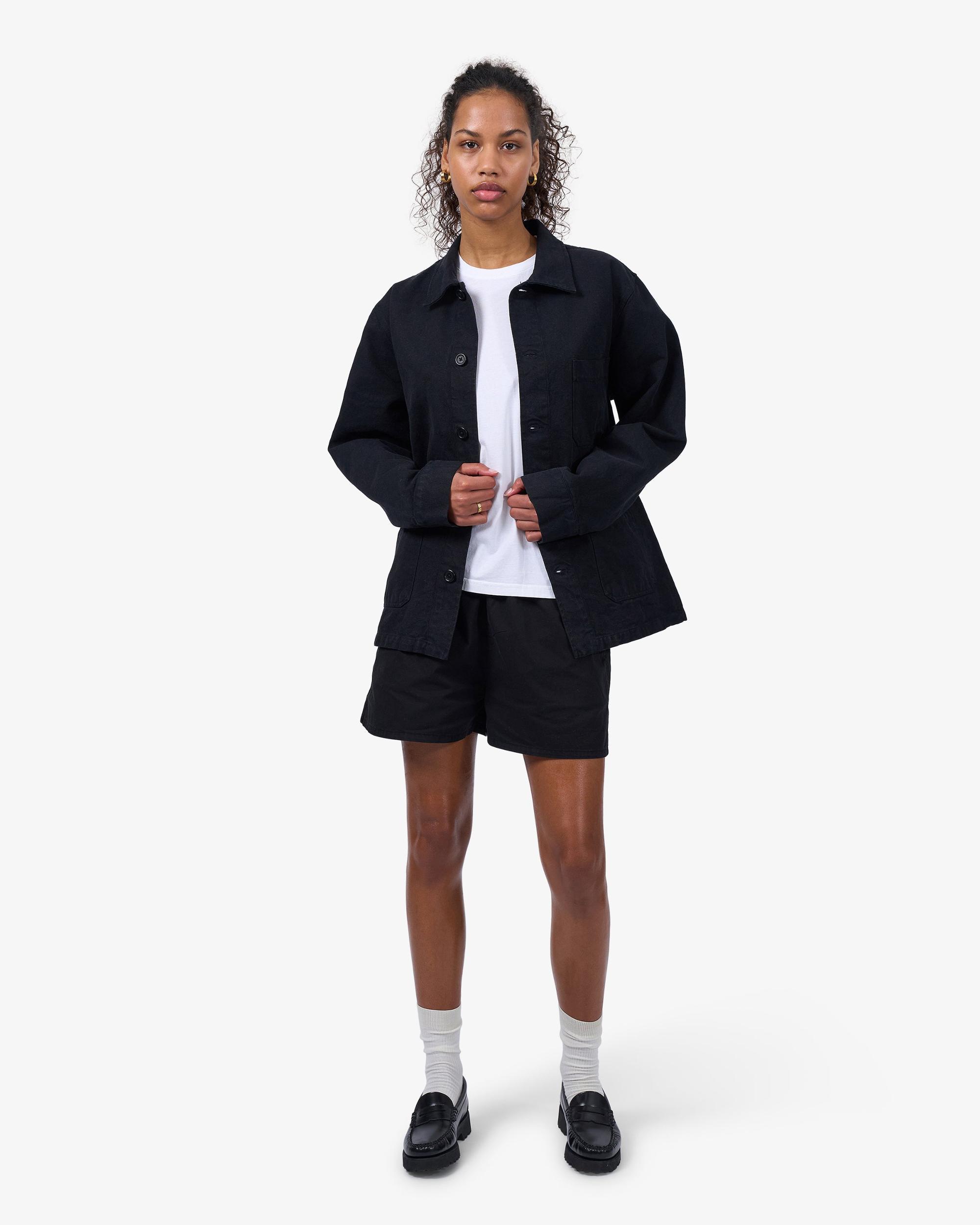 Organic Workwear Jacket - Stone Blue Product Image