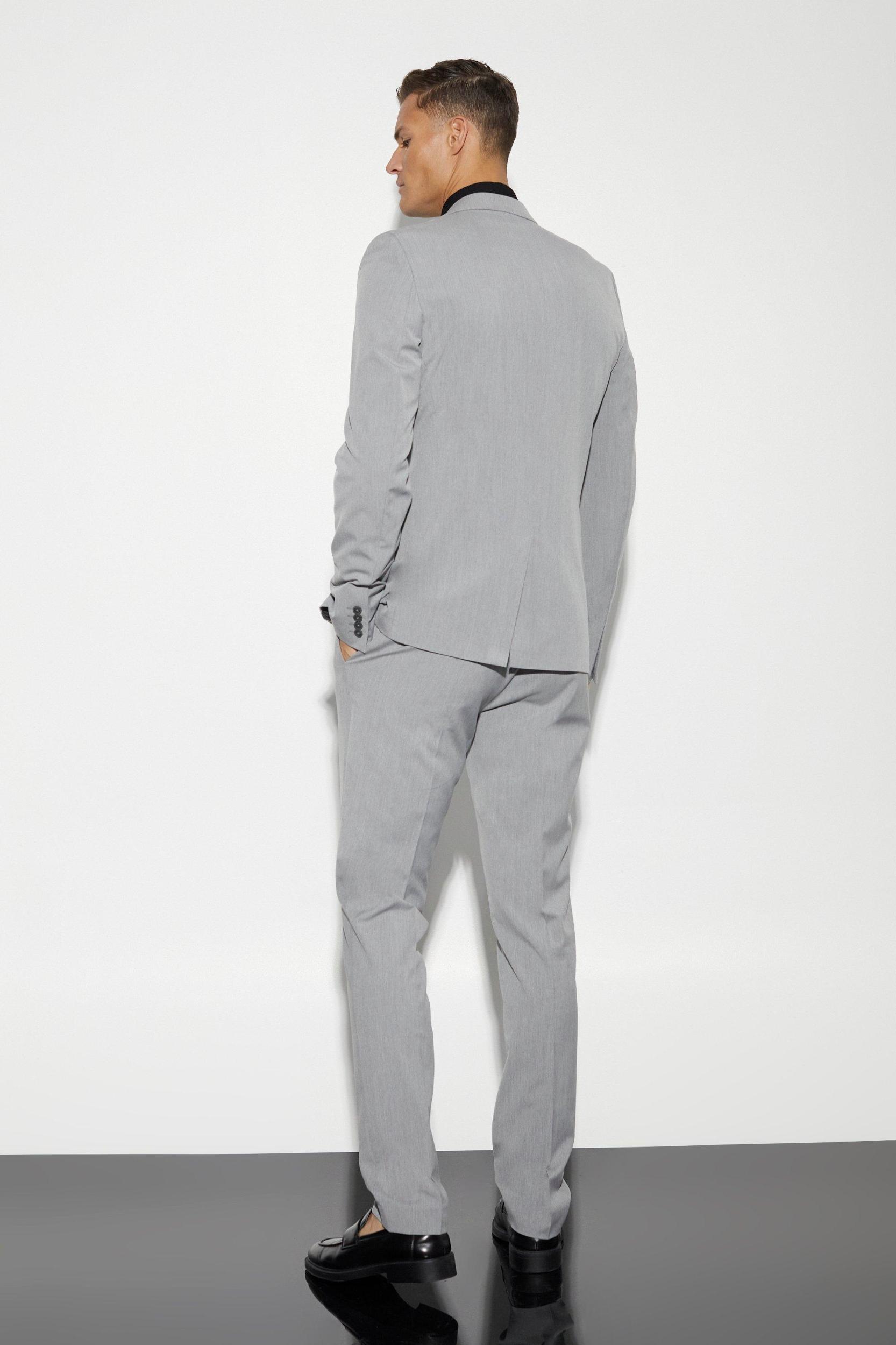 Tall Skinny Single Breasted Suit Jacket | boohooMAN USA Product Image