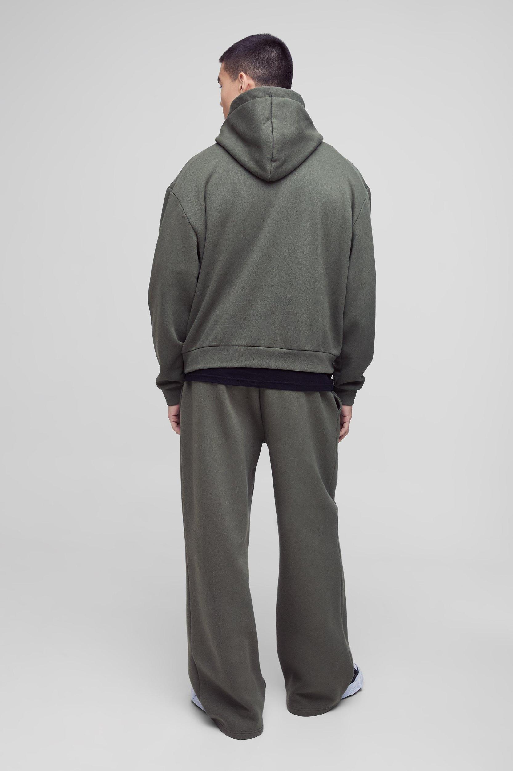 Wide Leg Worldwide Print Sweatpants | boohooMAN USA Product Image